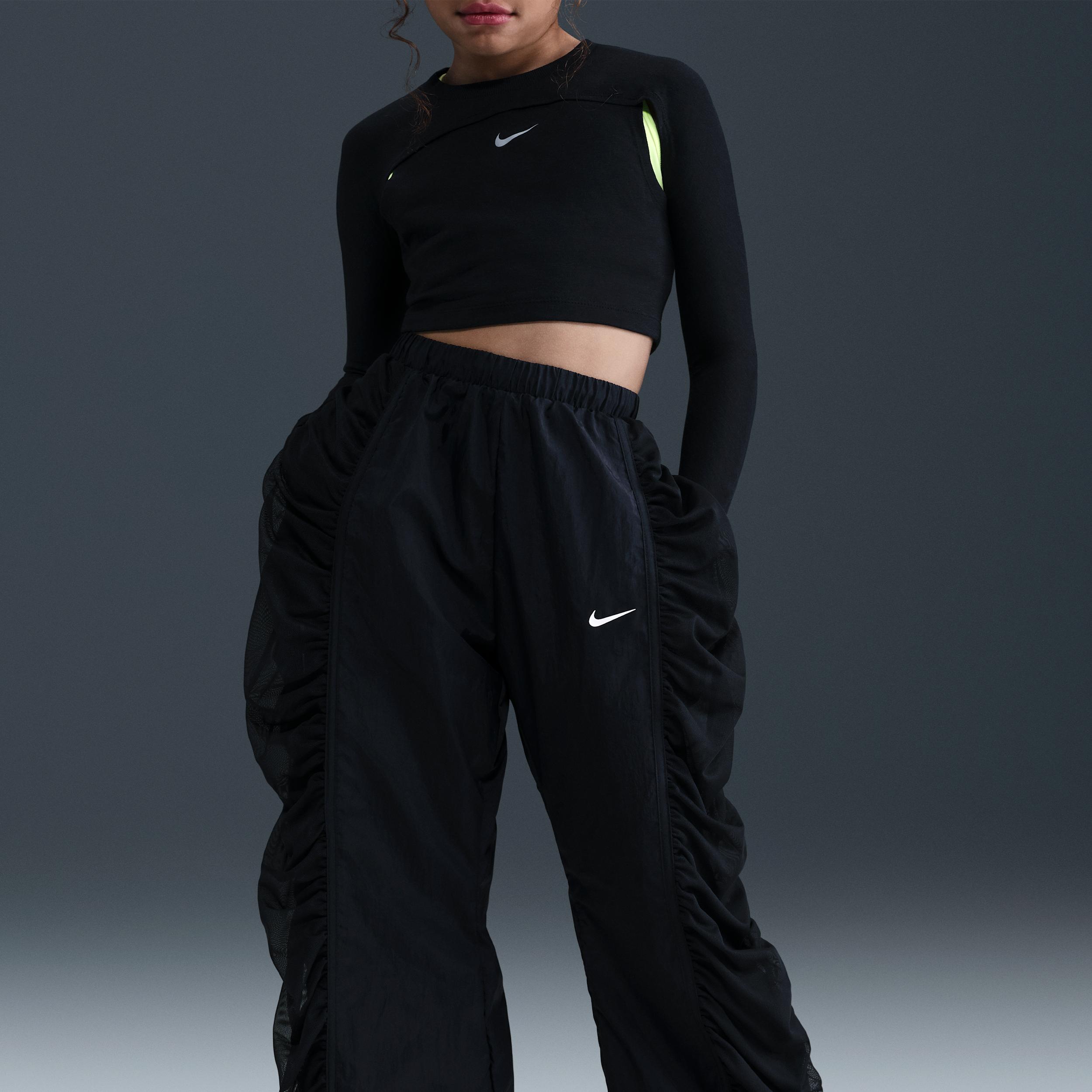 Women's Nike Sportswear Girls' Woven Pants Product Image