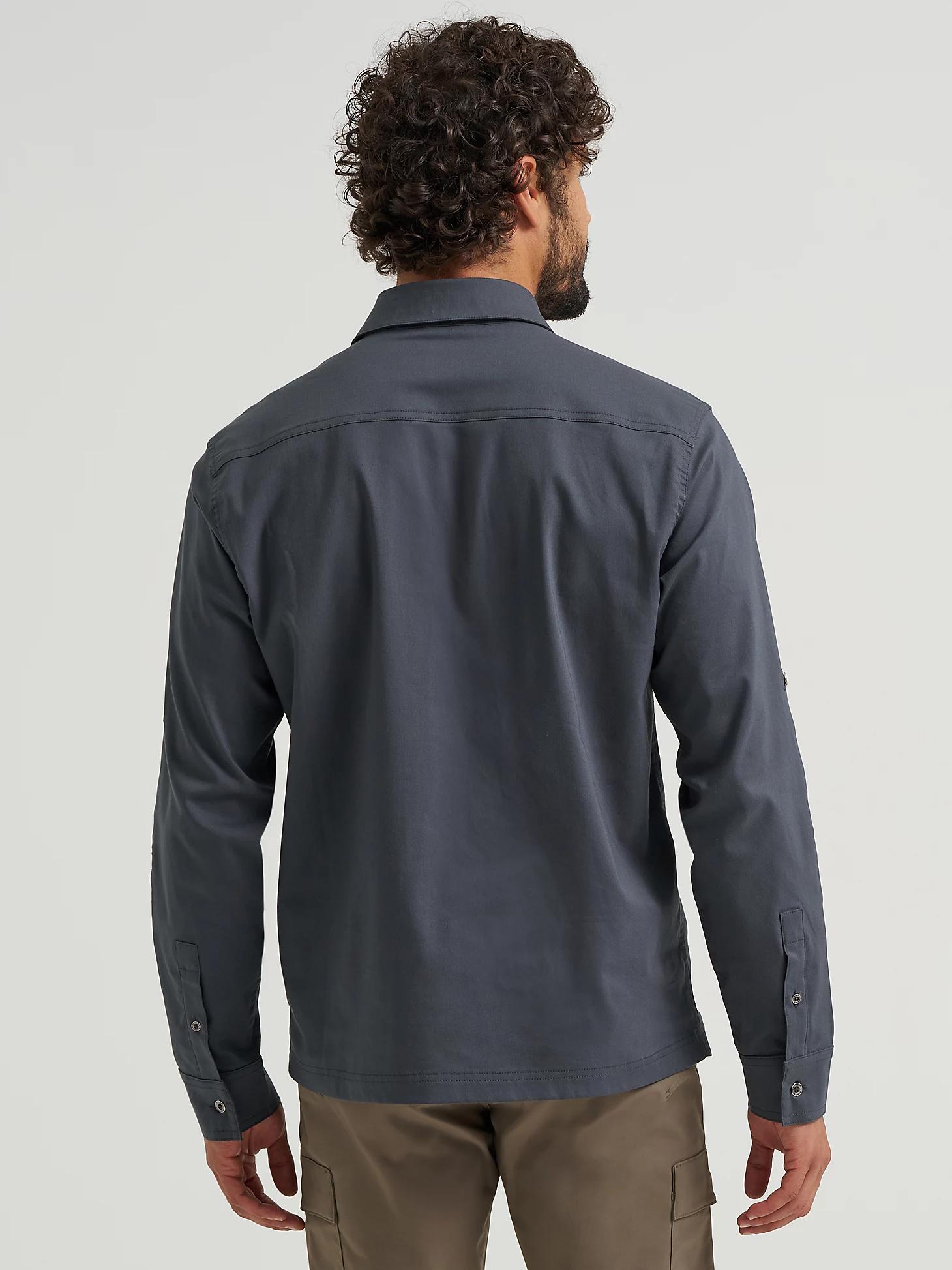 Men's Outdoor Stretch Solid Shirt in Woodland Product Image