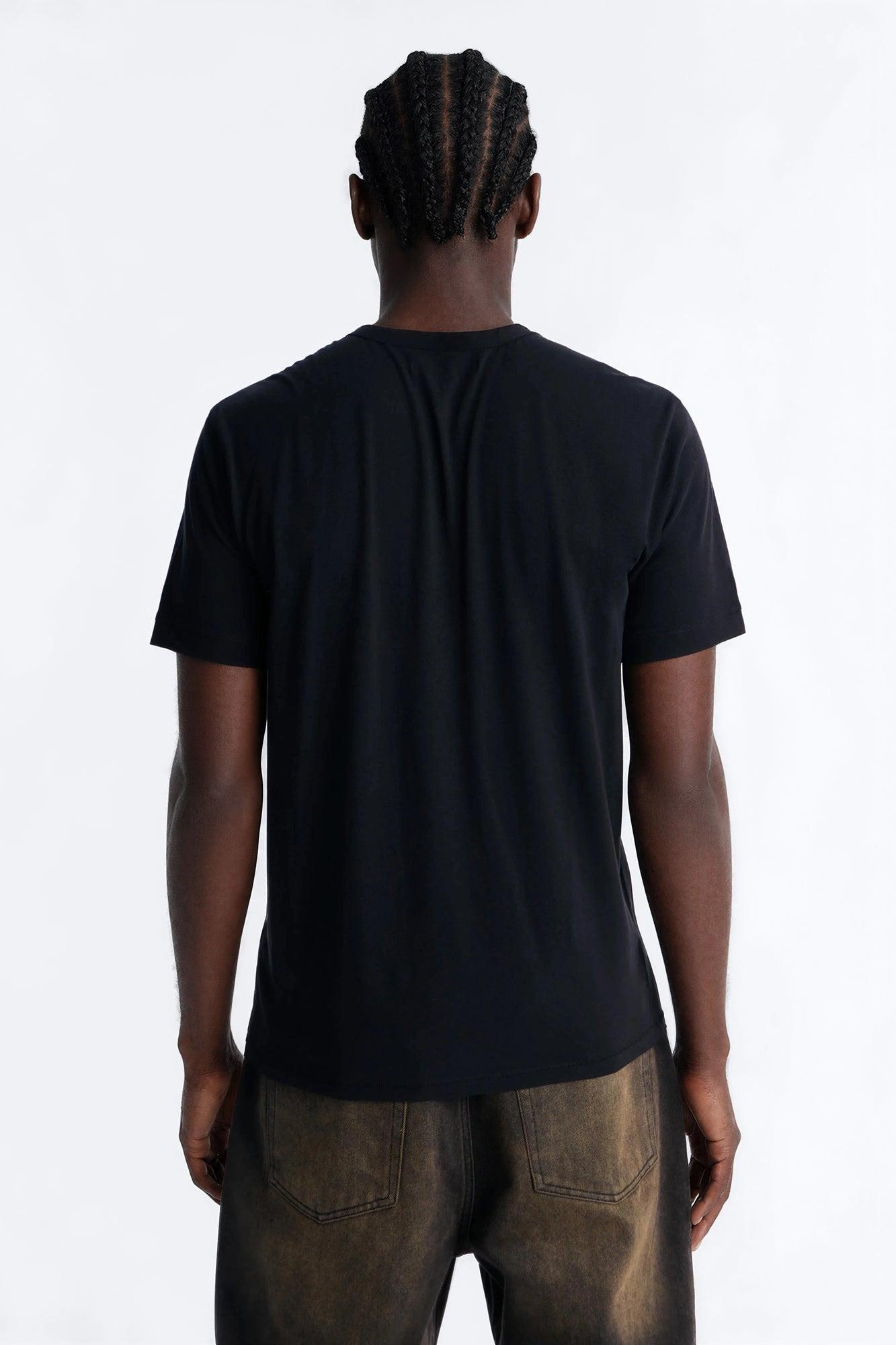 Your Everyday Classic Henley - Black Male Product Image