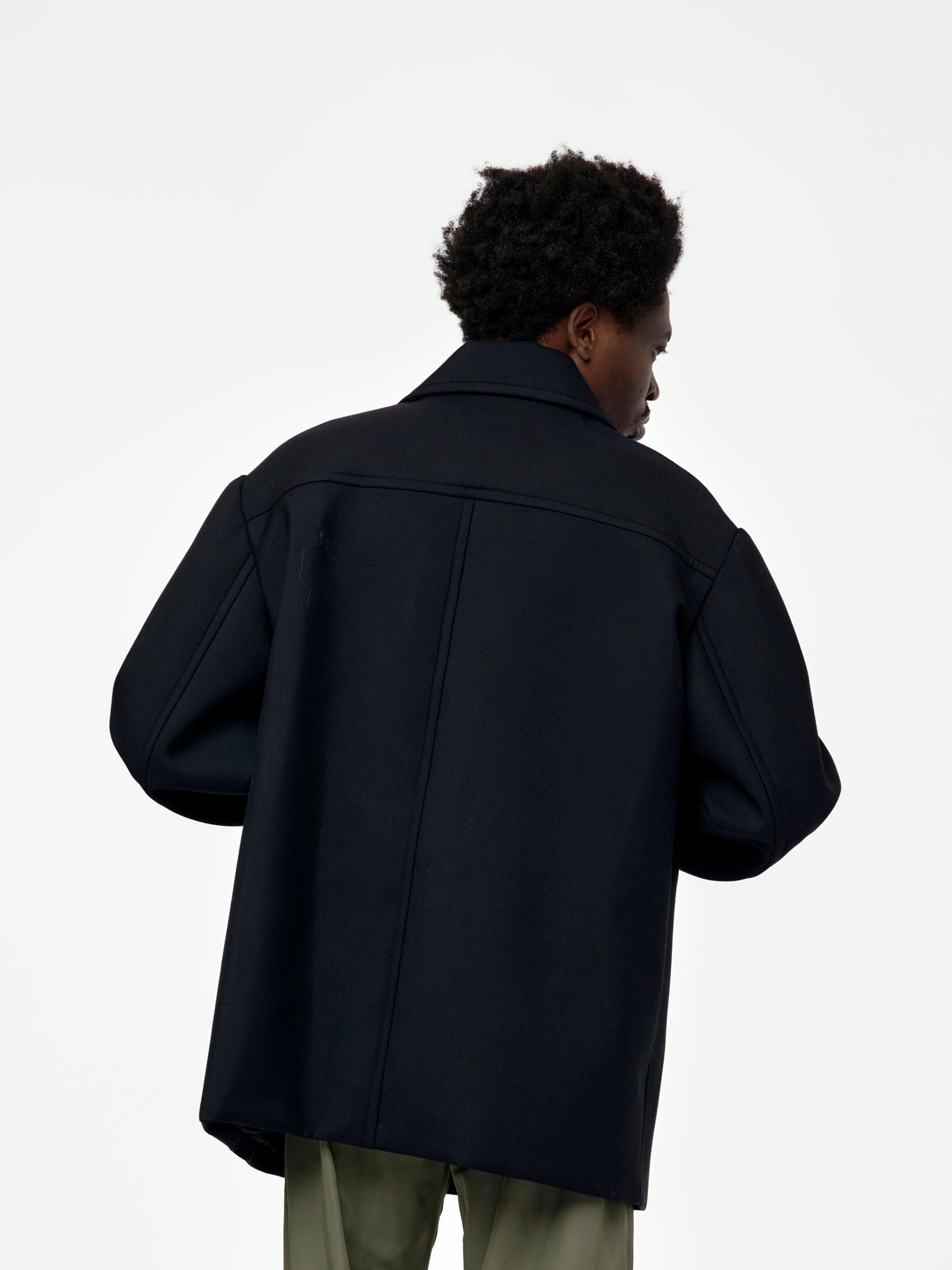 Rave Coat (Navy) Product Image