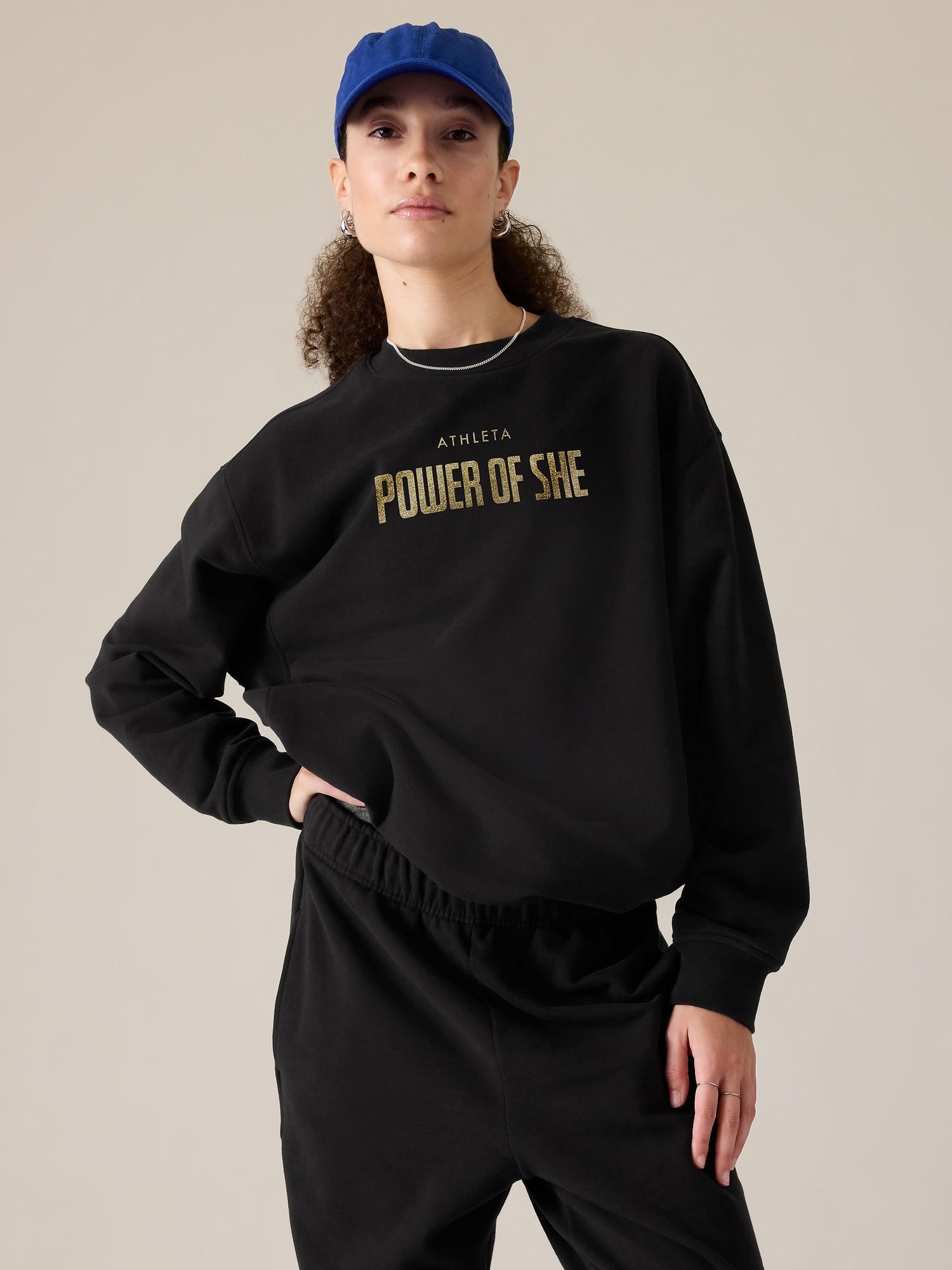 Power of She Forever Fleece Crewneck Sweatshirt Product Image