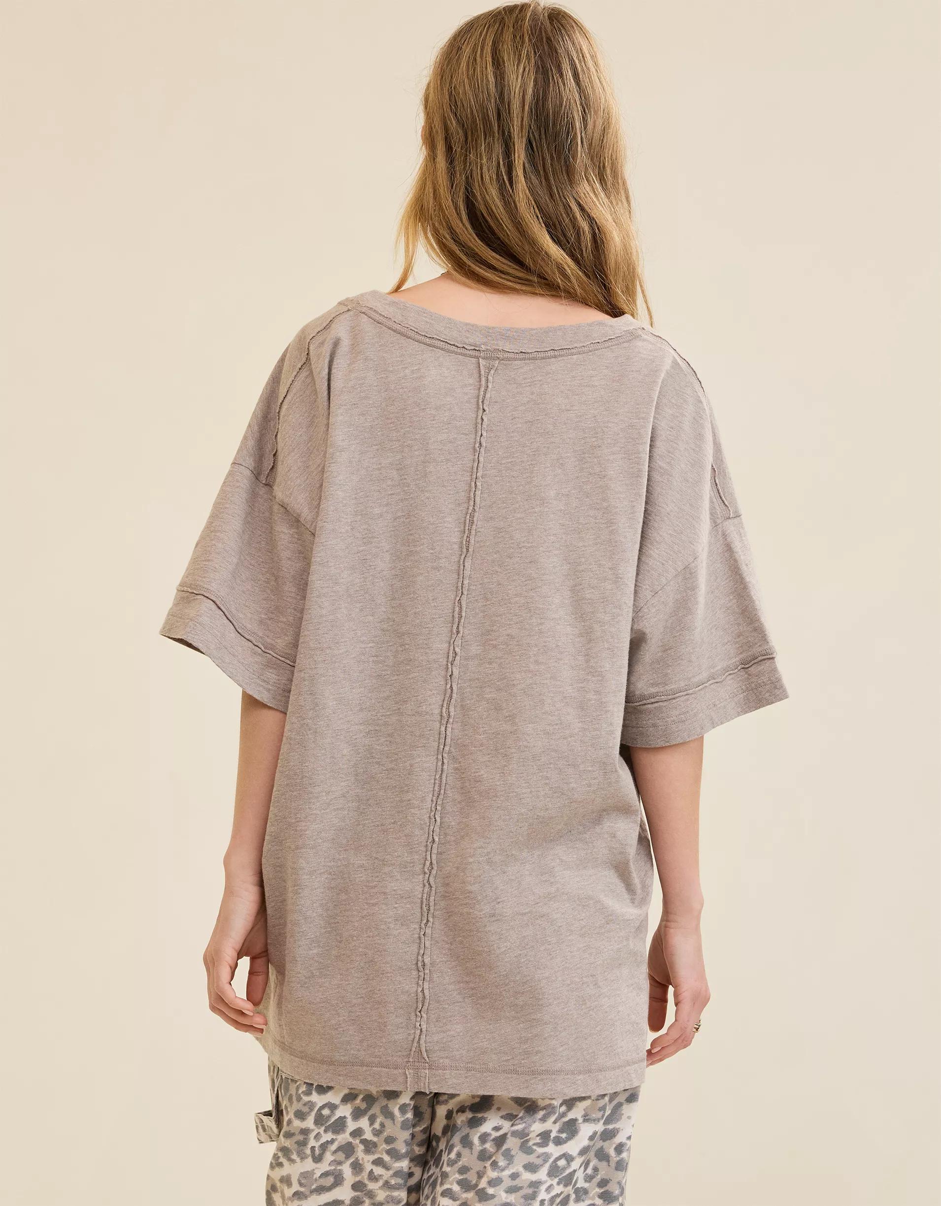 Aerie Voop Oversized Boyfriend T-Shirt Women's Product Image