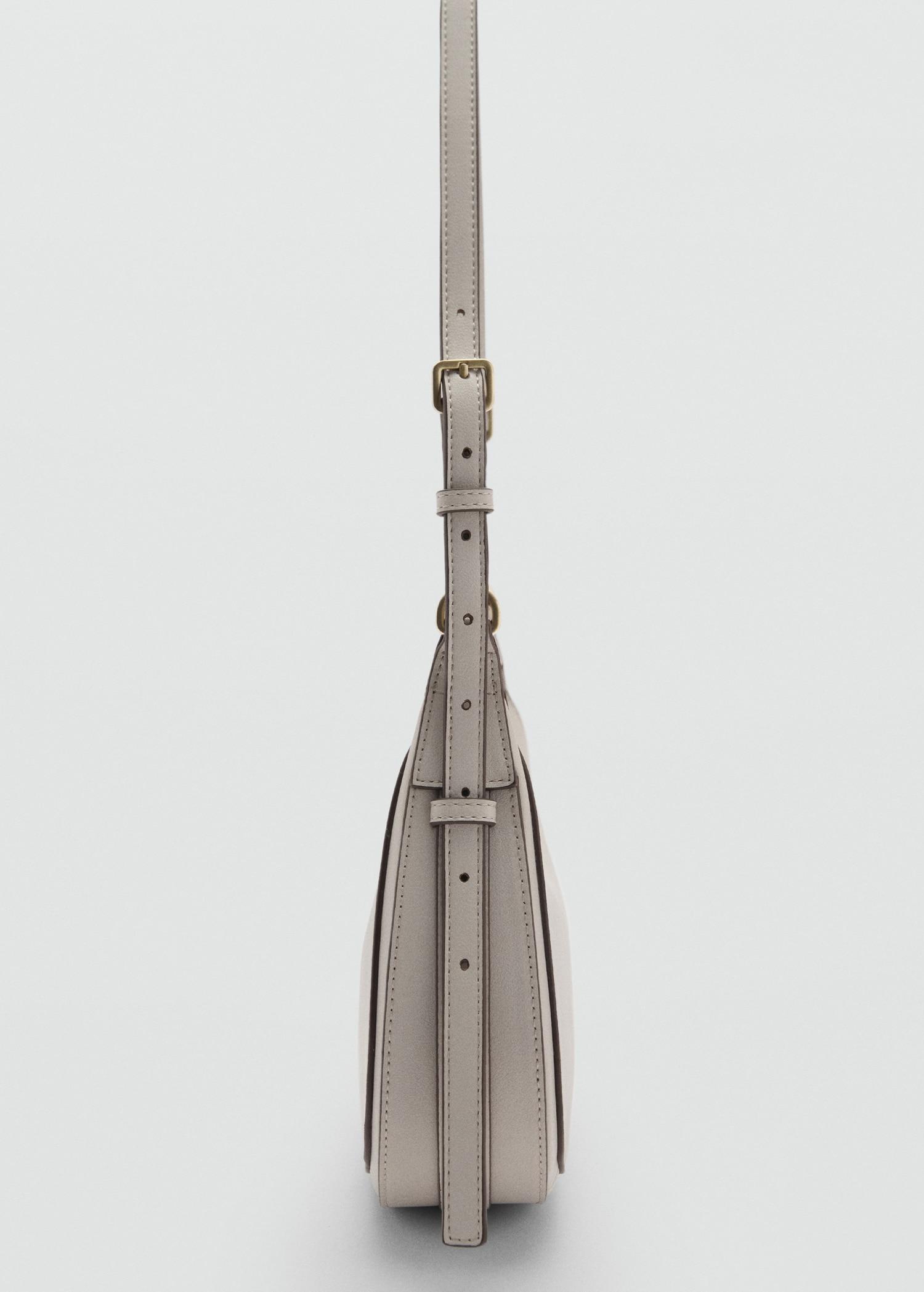 Oval shoulder bag - Women | MANGO USA Product Image