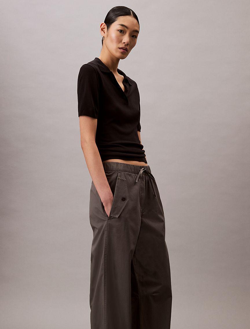 Cotton Cargo Pants Product Image
