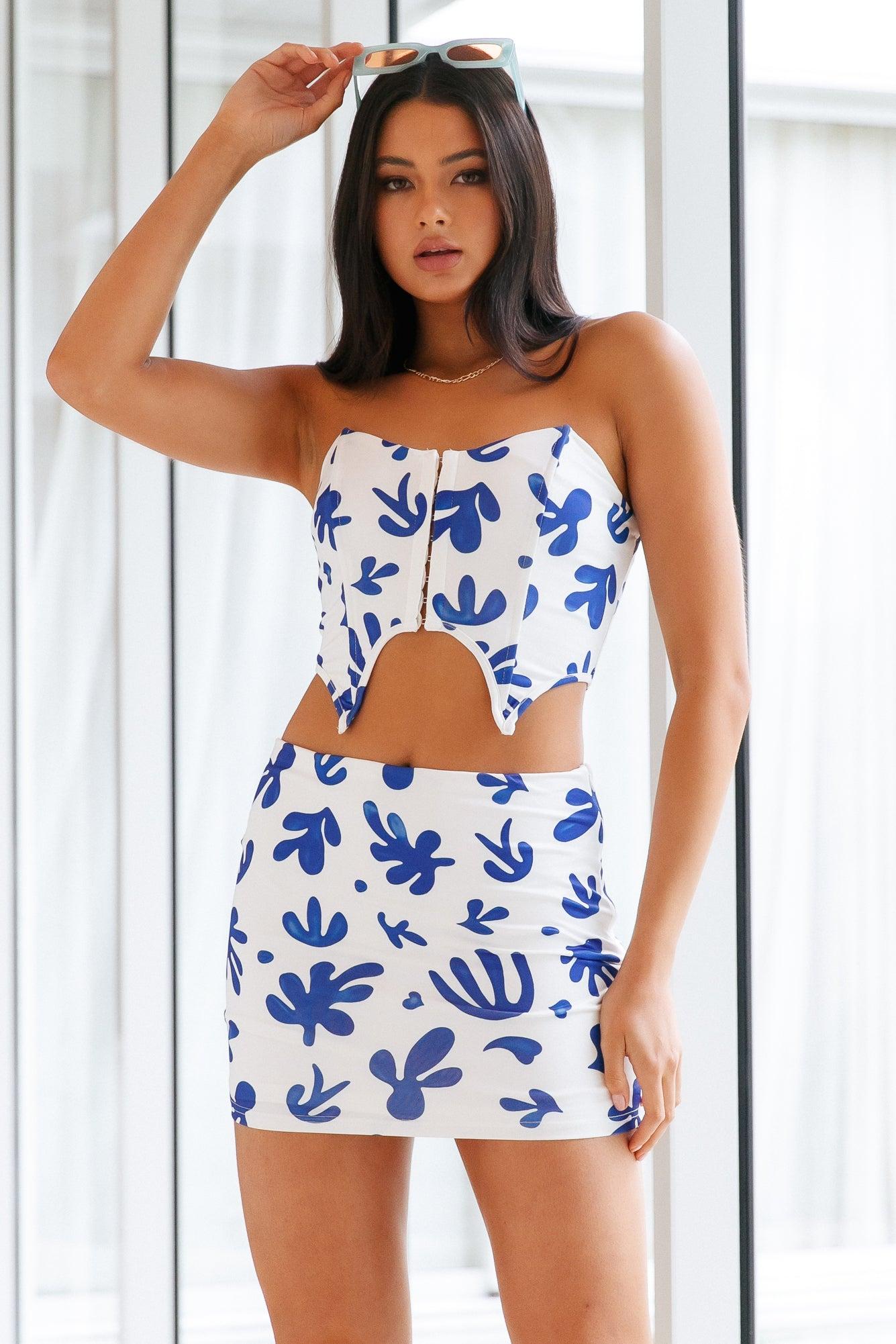 Heart Shaken Skirt Multi Product Image