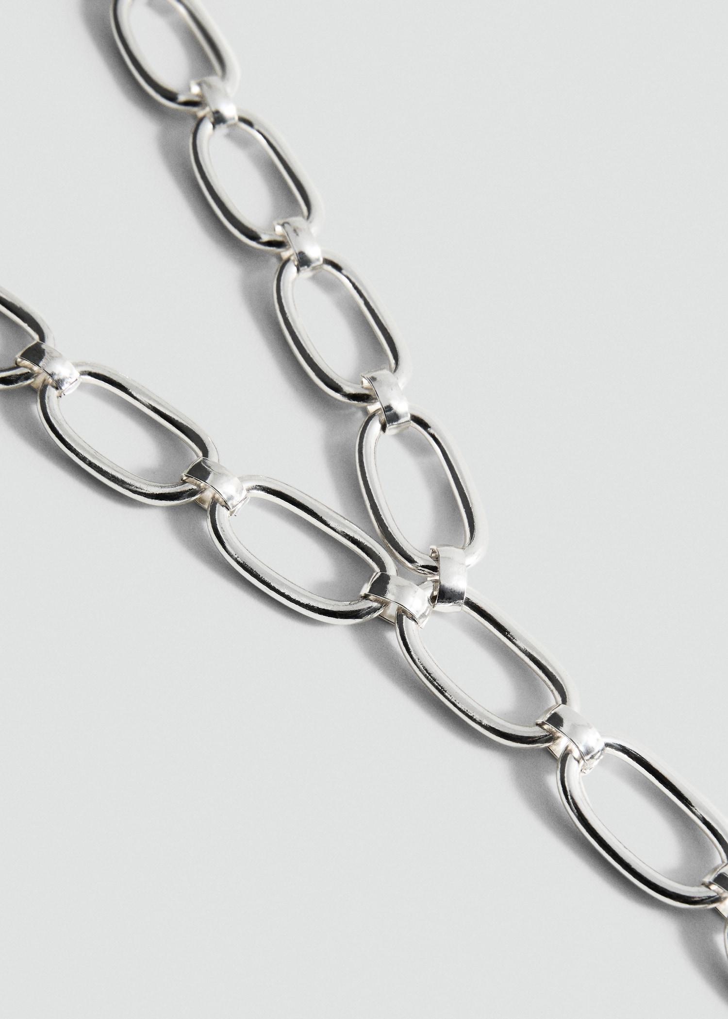 Lariat-design necklace - Women | MANGO USA Product Image