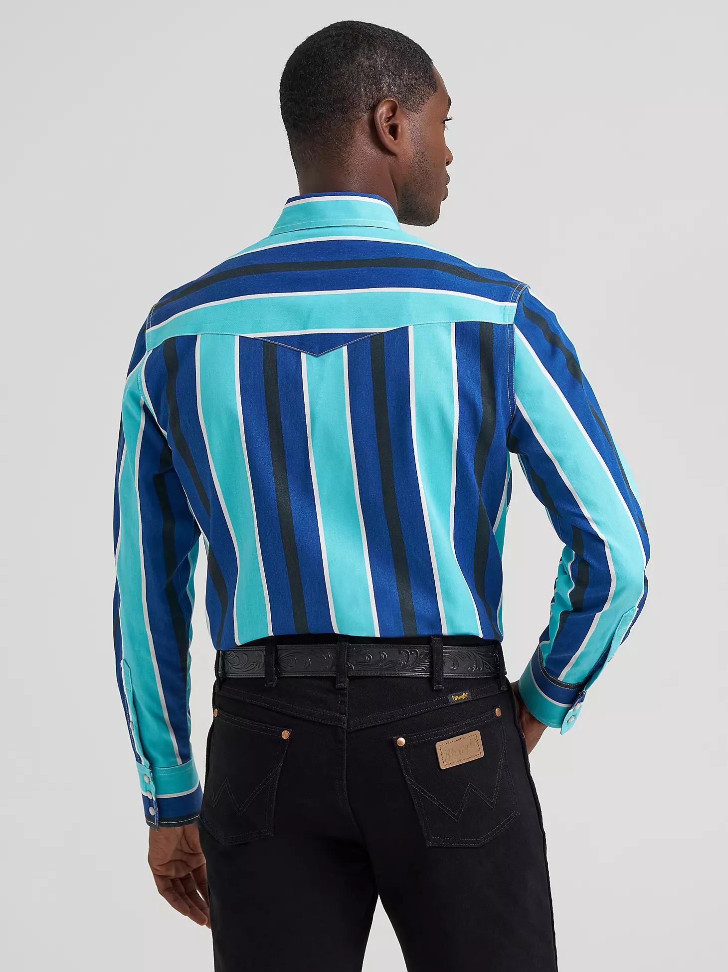 Vintage-Inspired Brushpopper Western Snap Workshirt | Men's SHIRTS | Wrangler® Product Image