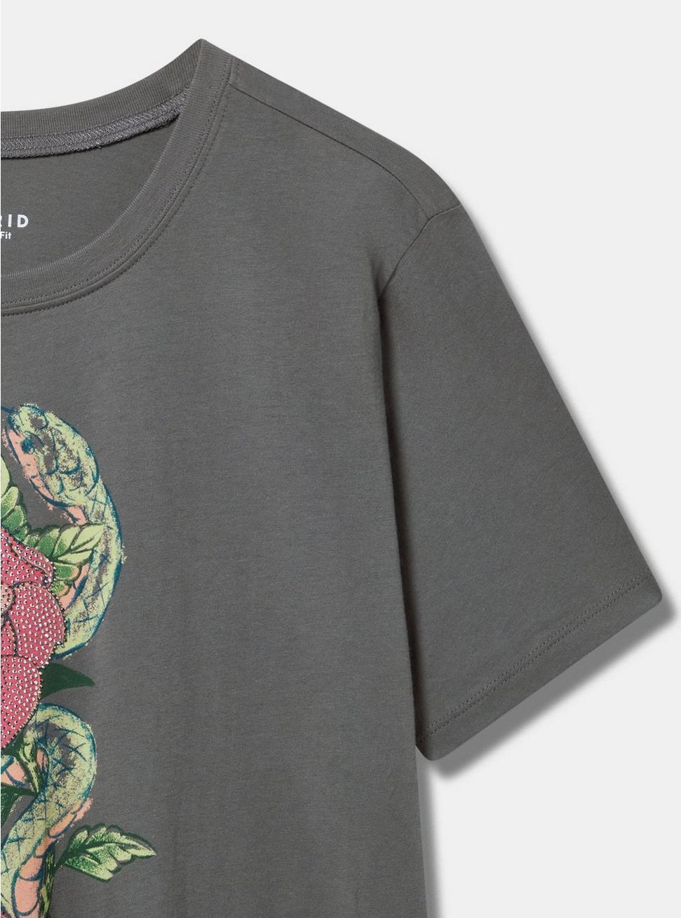 Tattoo Snake Classic Fit Heritage Jersey Crew Tee Product Image