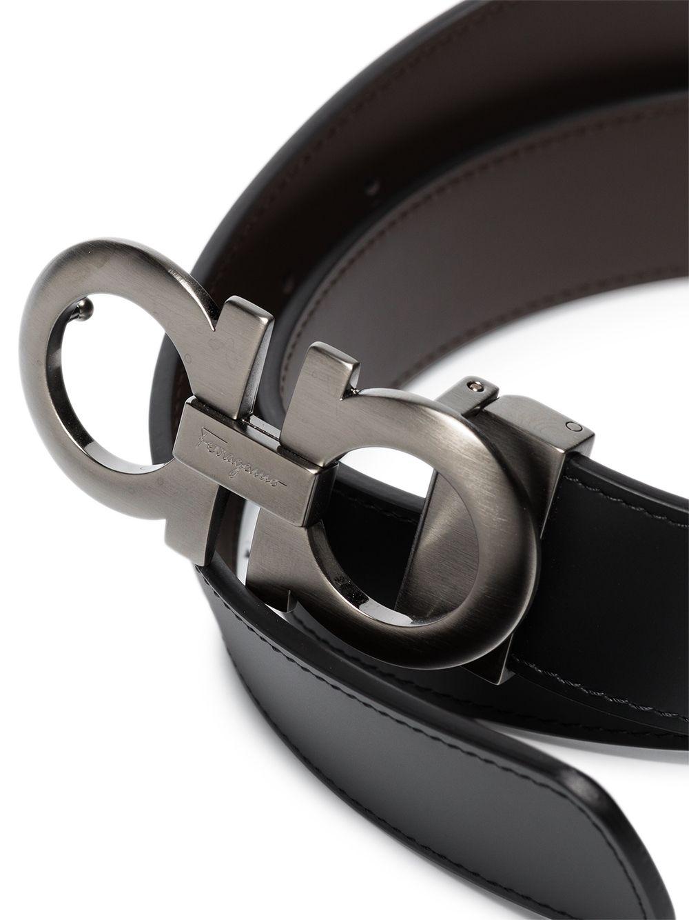 reversible Gancini buckle belt Product Image
