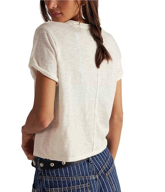 Free People We The Free Take 2 V-Neck Short Sleeve Tee Product Image