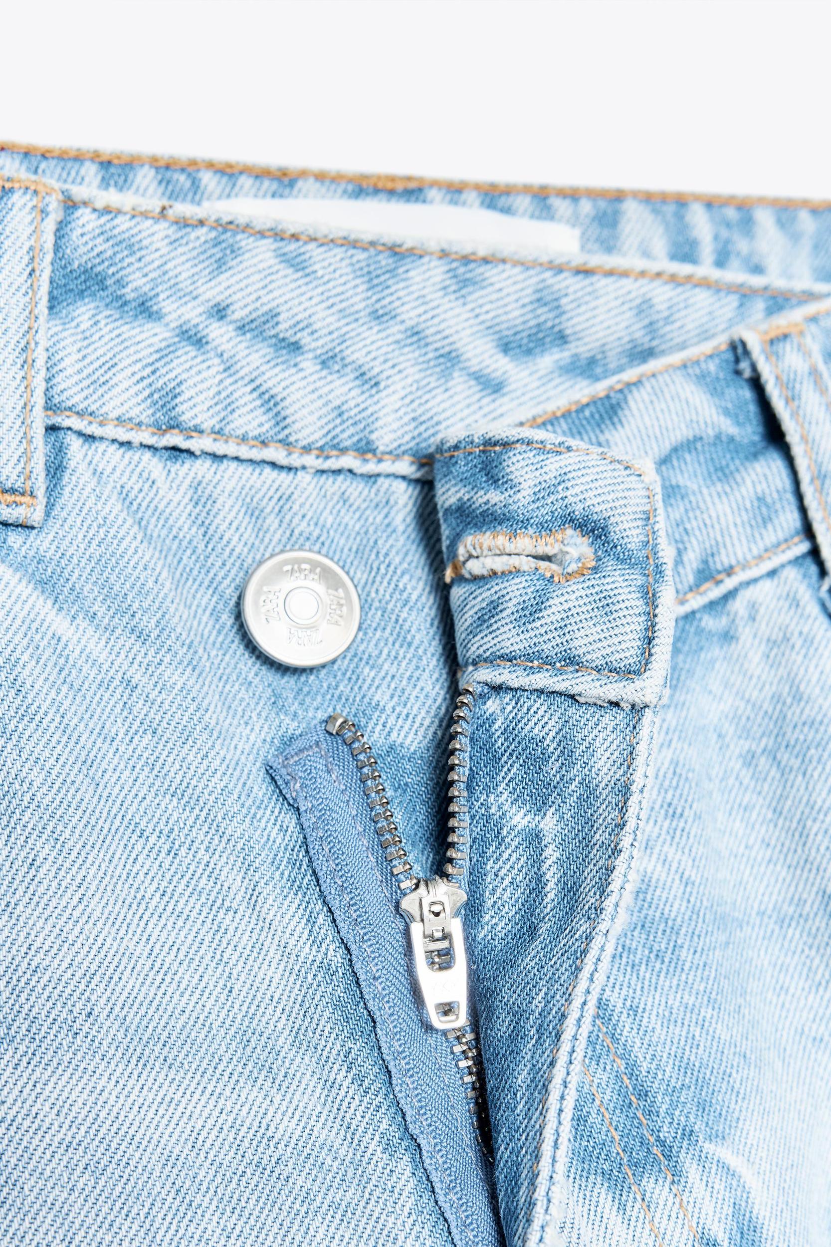 Z1975 STRAIGHT FULL LENGTH HIGH WAIST WRAPAROUND WAIST JEANS Product Image