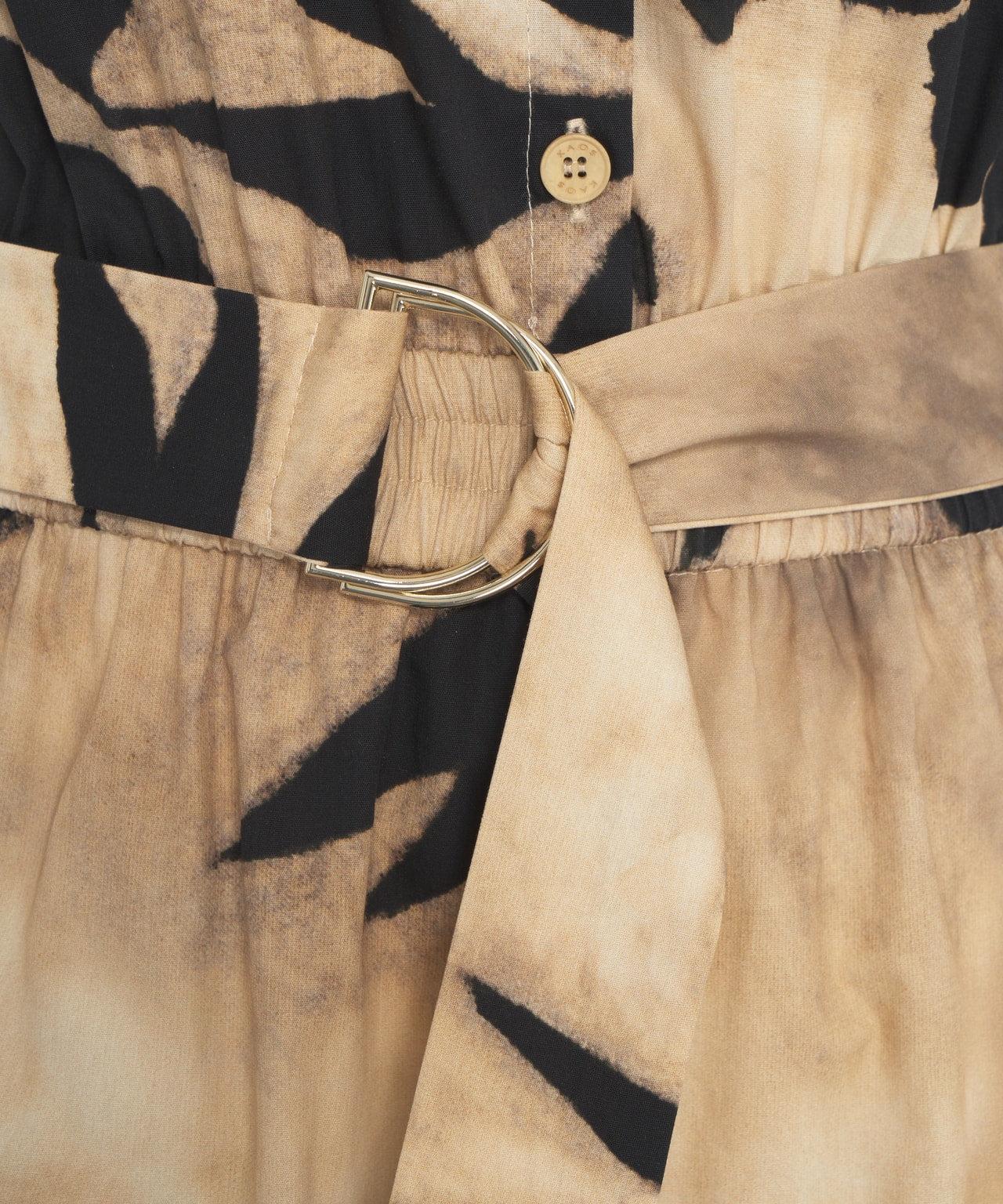 Maxi dress with floral pattern Product Image