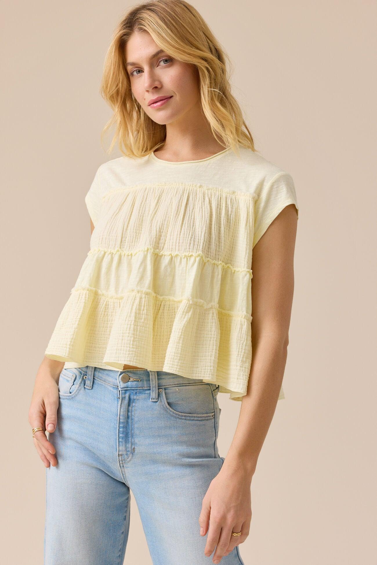Nicole Ruffle Top Product Image