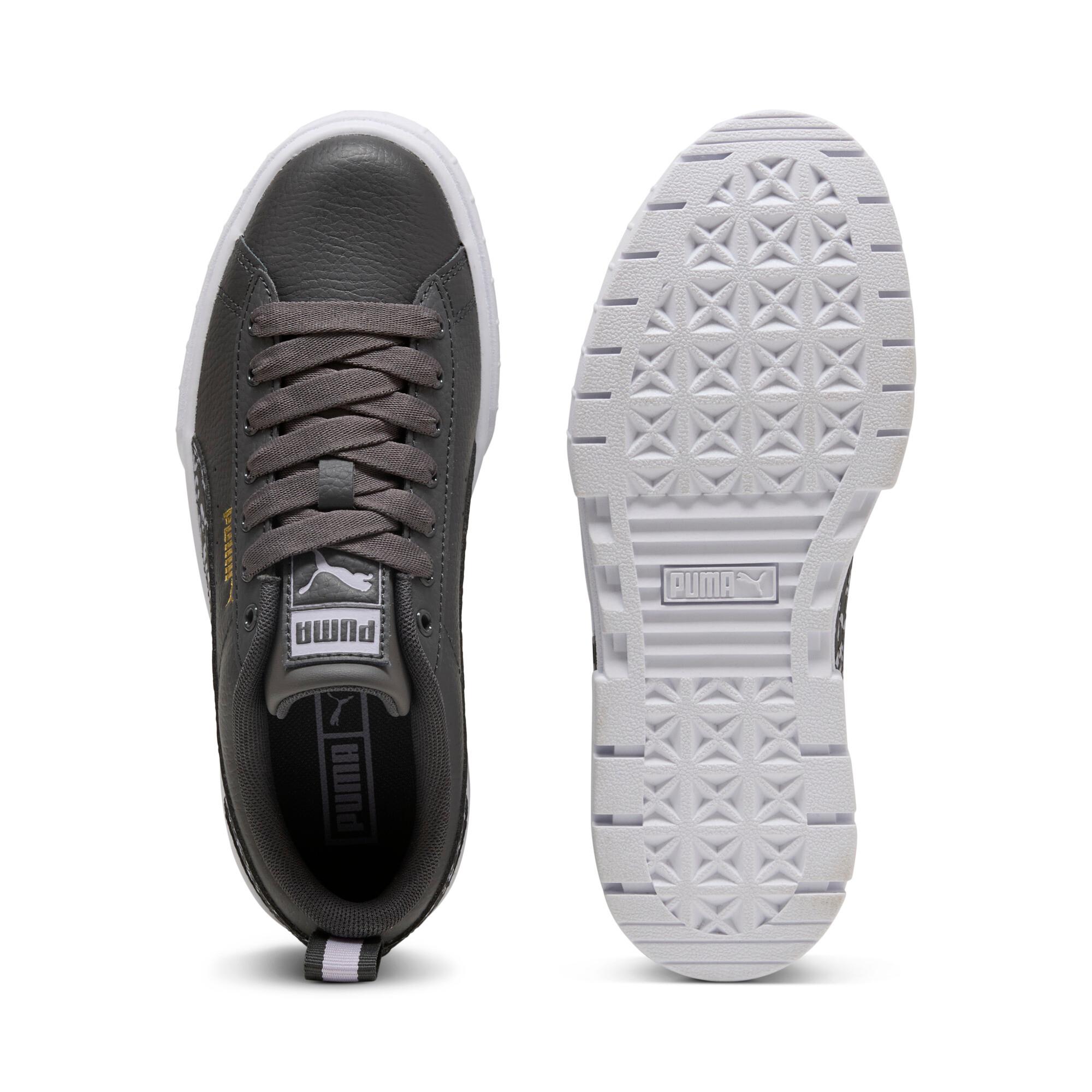 PUMA Mayze Wild Sneakers Big Kids in Grey Product Image