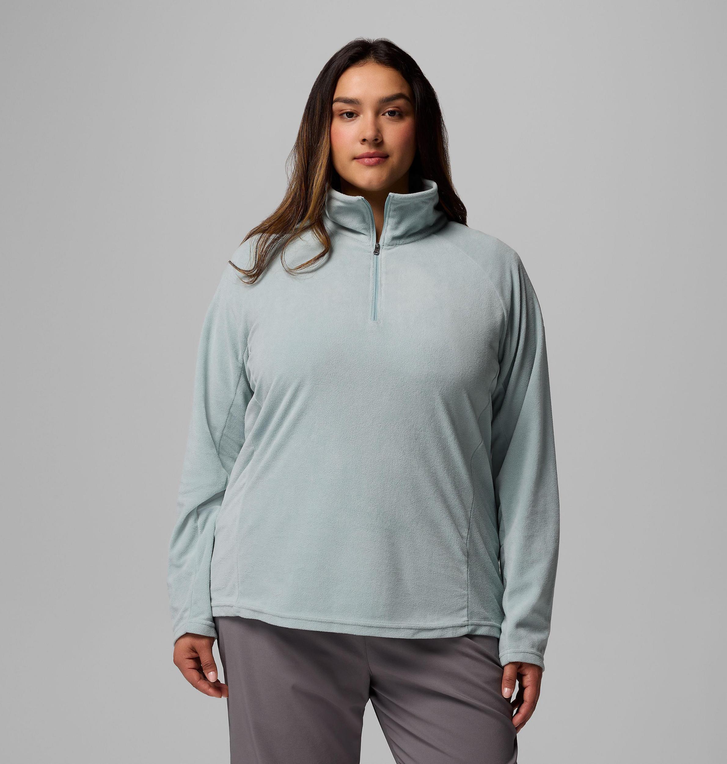 Columbia Womens Glacial IV Half Zip Fleece - Plus Size- Product Image
