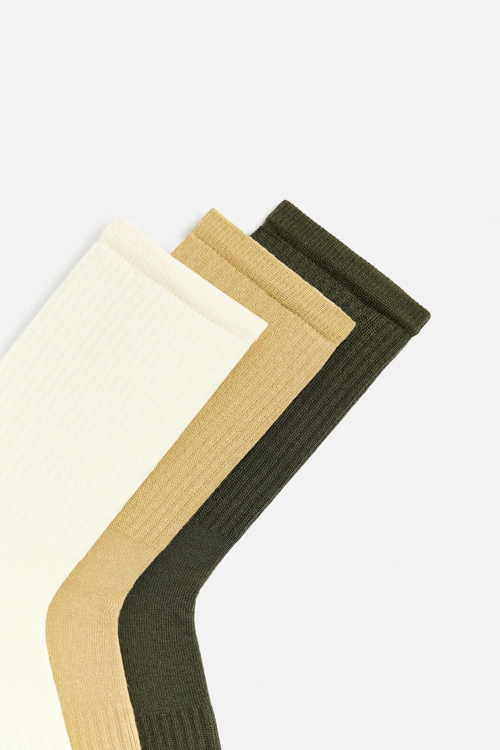 3-PACK OF RIB SOCKS Product Image