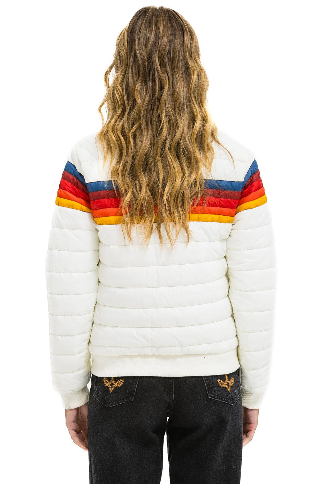 5 STRIPE JACKET - WHITE Female Product Image