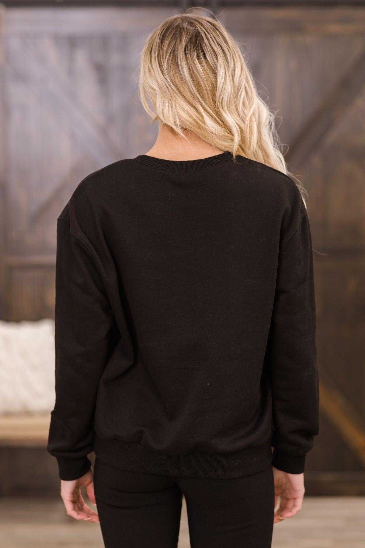 Black Bride Squad Graphic Sweatshirt Product Image