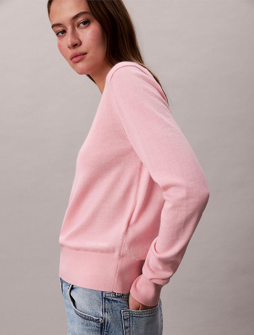 Extra Fine Merino Blend Crewneck Sweater Product Image