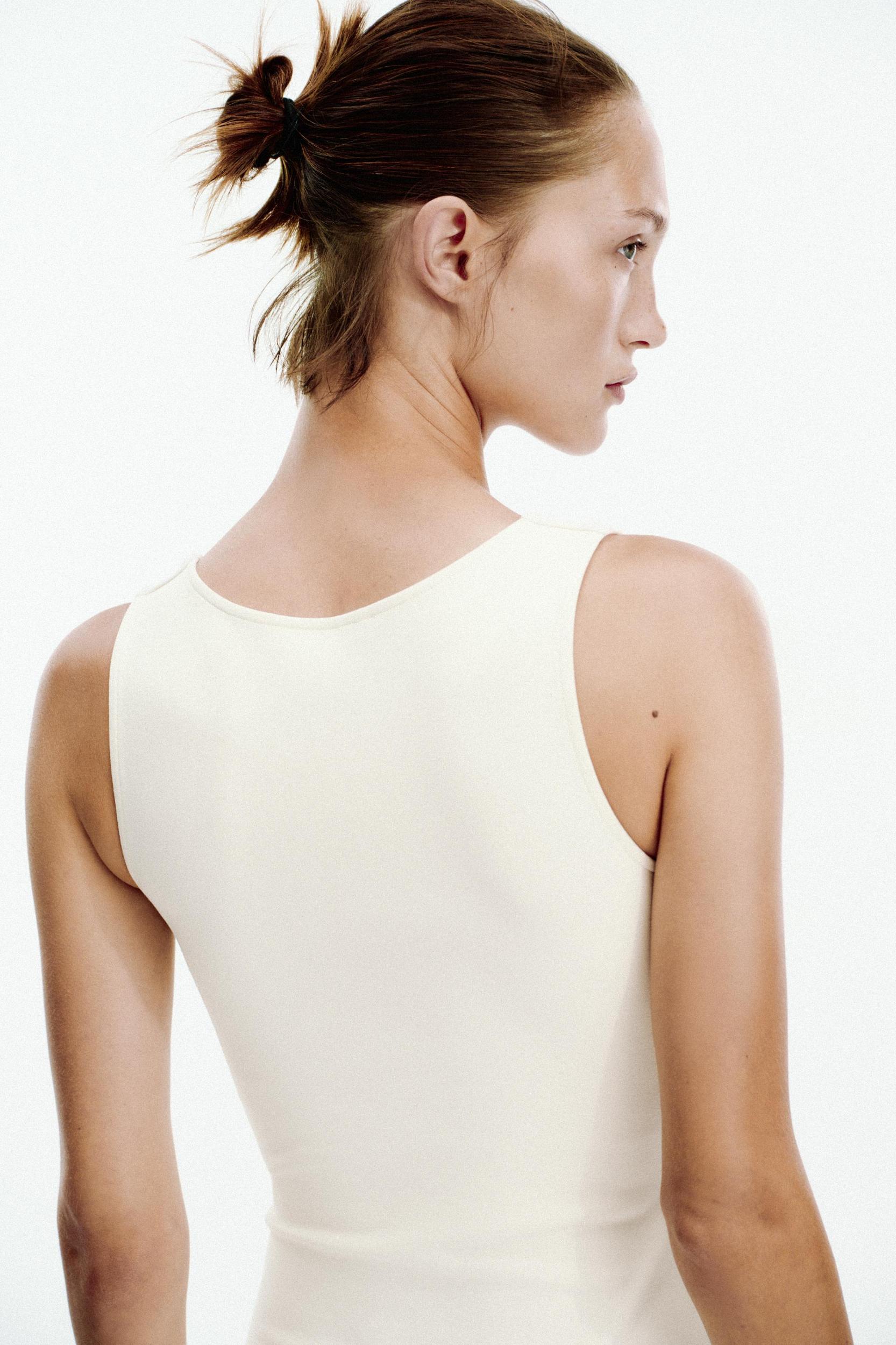 INTERLOCK BUTTON DRESS Product Image