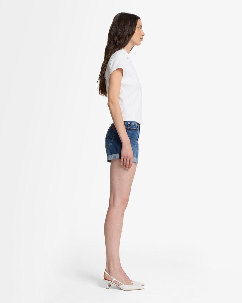 Ribbed Henley Polo Product Image