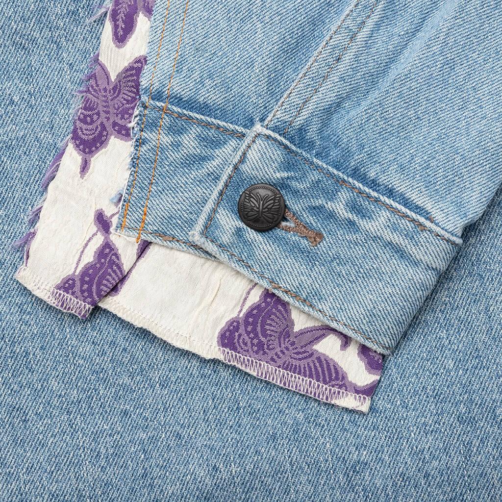 Jean Jacket Covered Pant - Off White Male Product Image