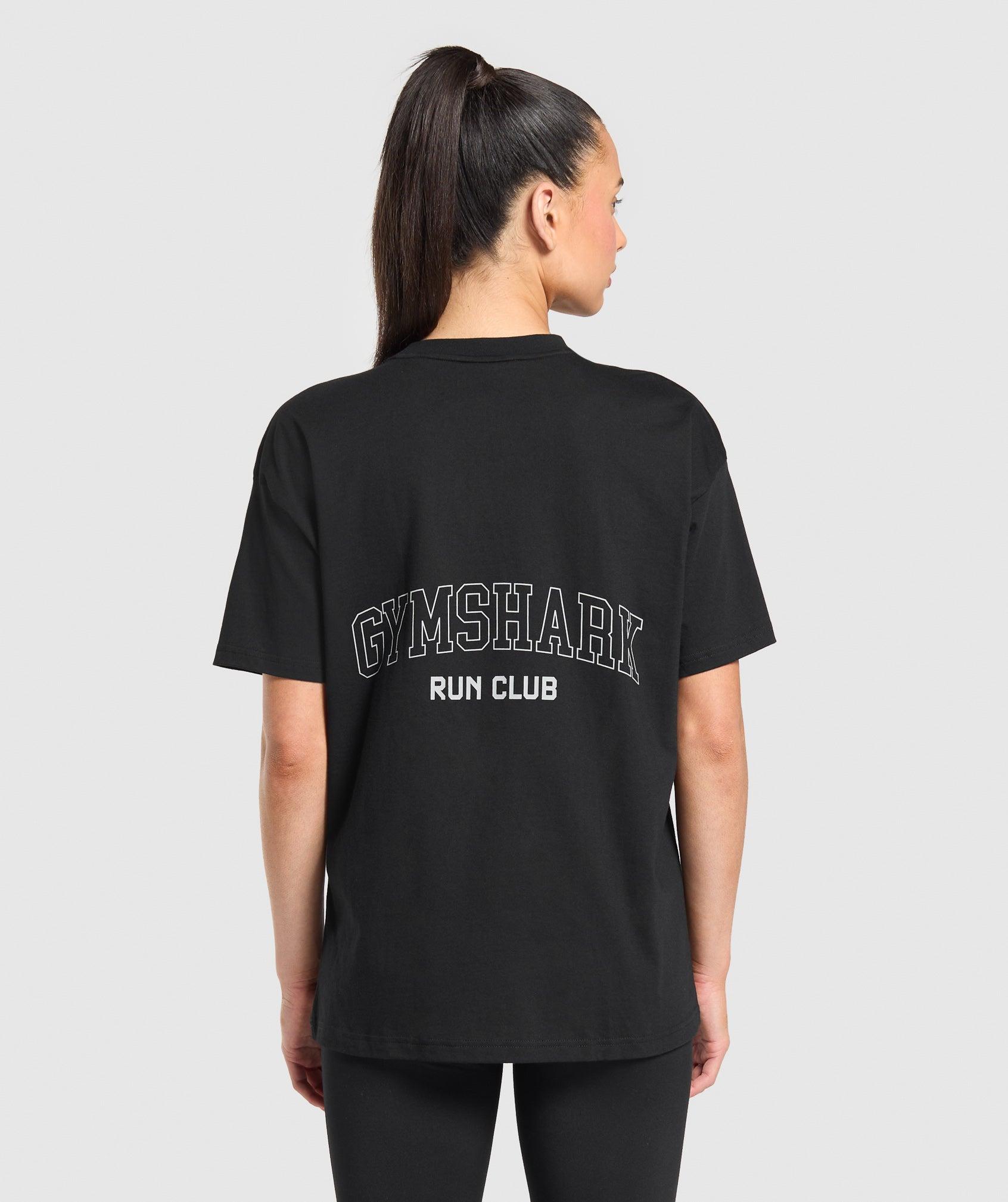 Running Graphic Oversized T-Shirt Product Image