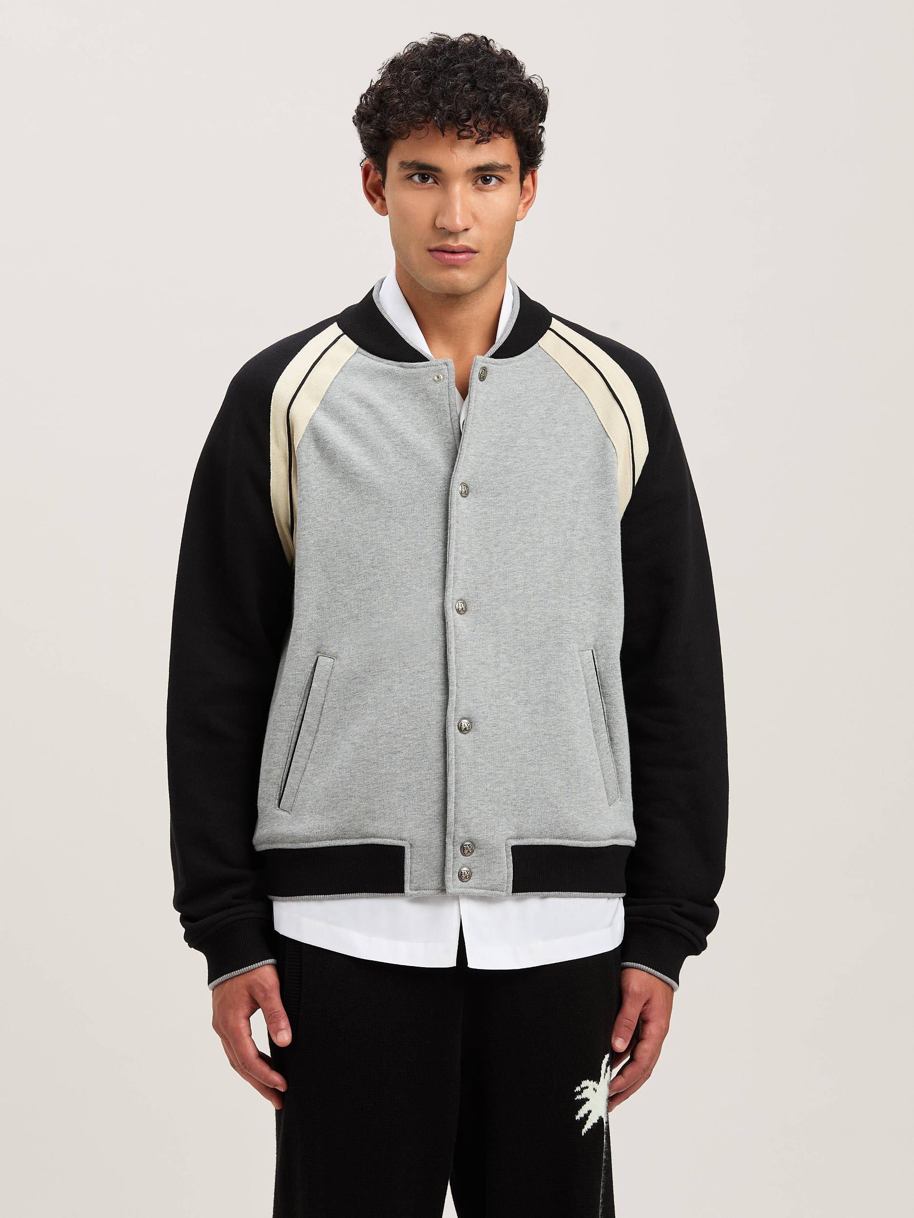 CURVED LOGO TRACK VARSITY GREY MELANGE - Product Image