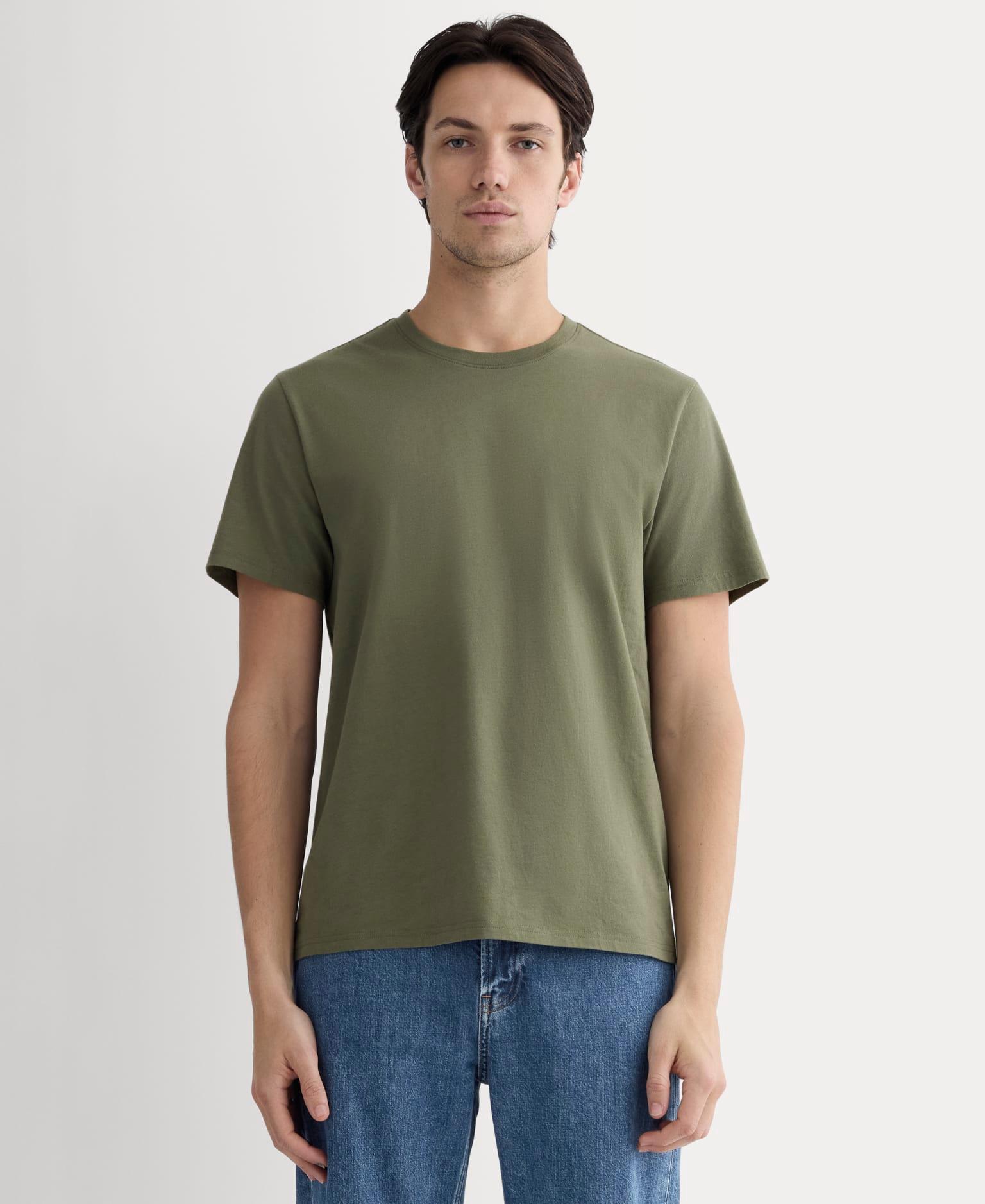 Mens Essential Organic Crew T-Shirt by Everlane Product Image