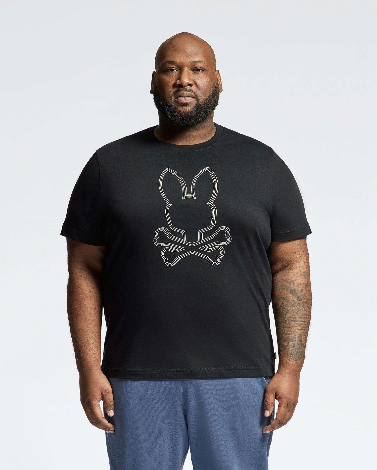 MENS BIG AND TALL MONARC FRONT BUNNY GRAPHIC TEE - B9U211E200 Product Image