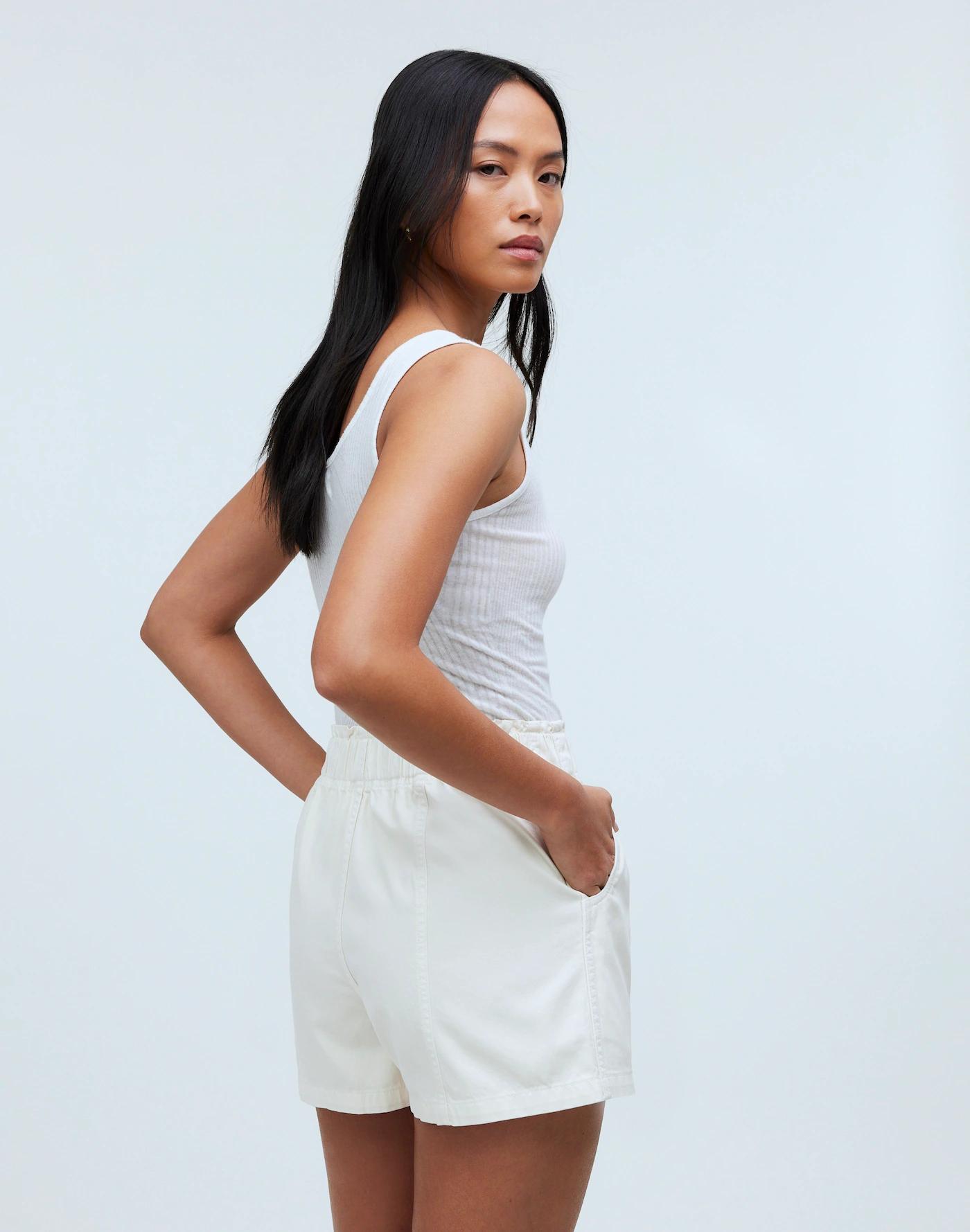 Pull-On Paperbag Shorts: Garment-Dyed Edition Product Image