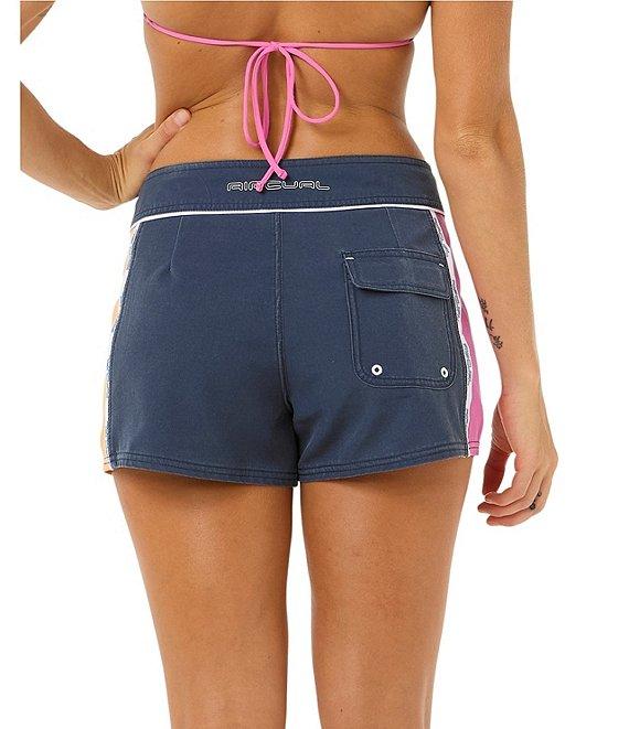 Rip Curl Las Dalias Colorblock Tie Front Board Shorts Product Image