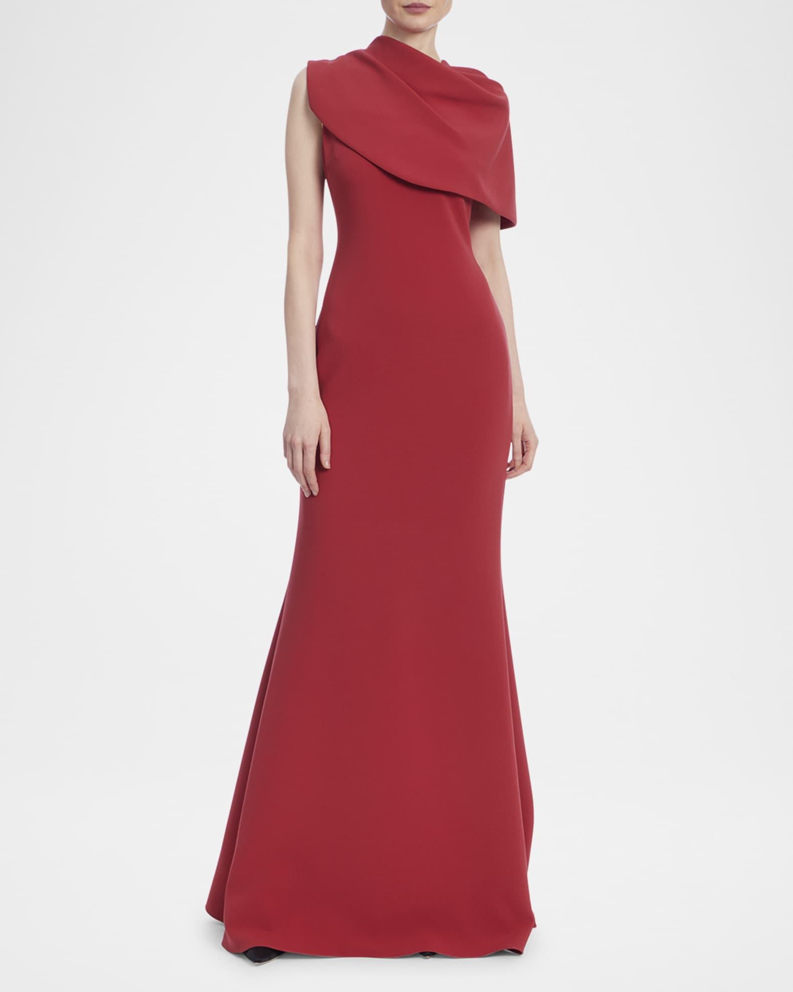 Draped A-Line Gown Product Image