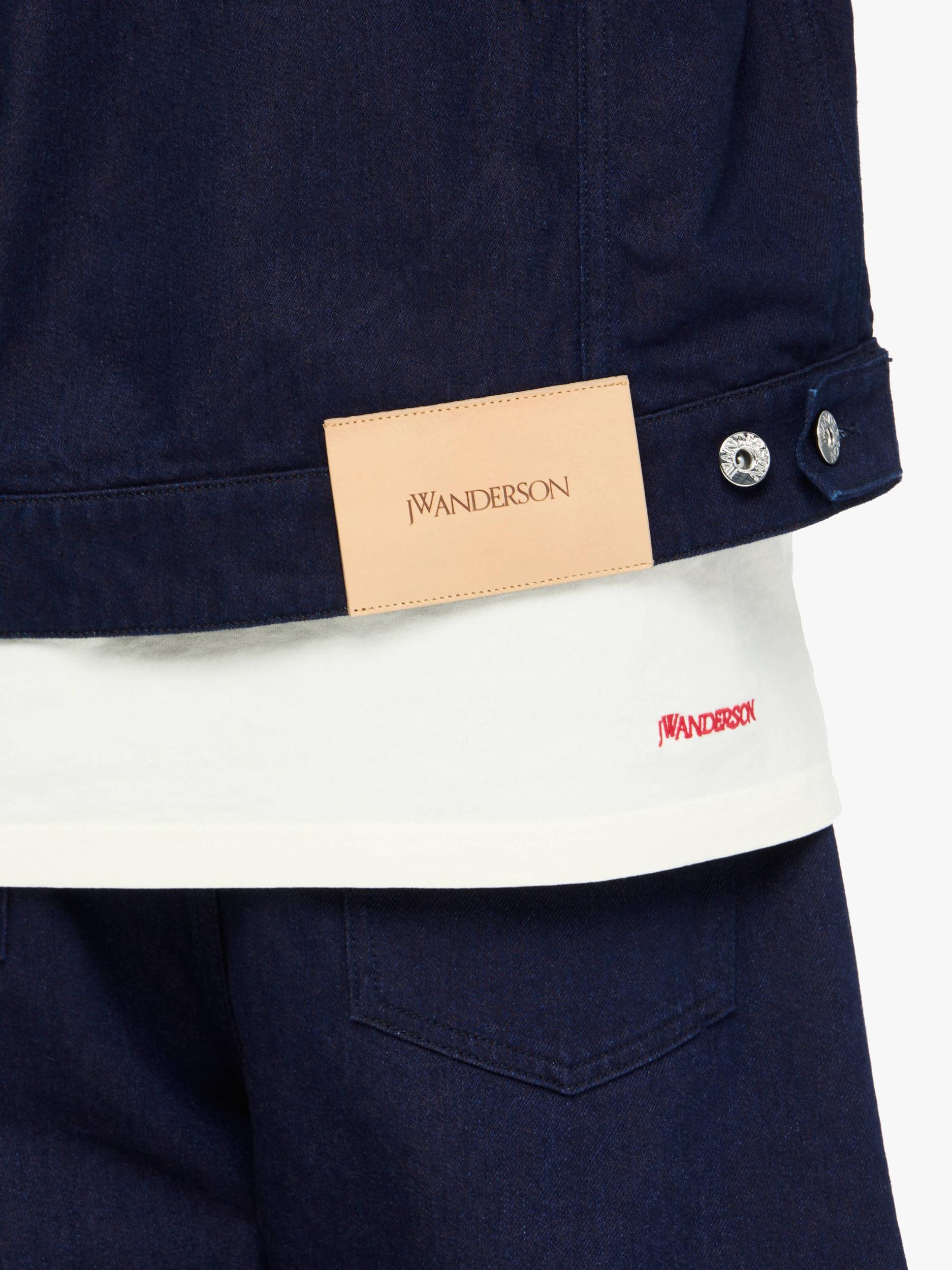 TURN UP CUFF DENIM JACKET Product Image