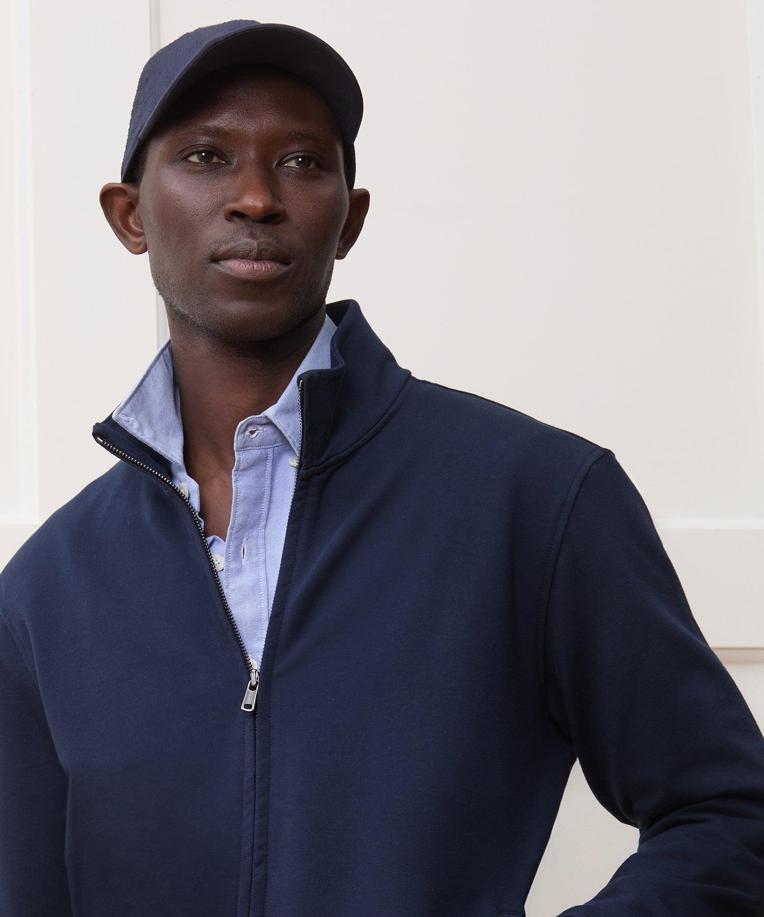 Travel Terry Full-Zip Track Jacket Product Image