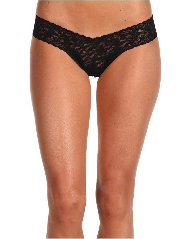 Signature Lace Printed Original Rise Thong Product Image