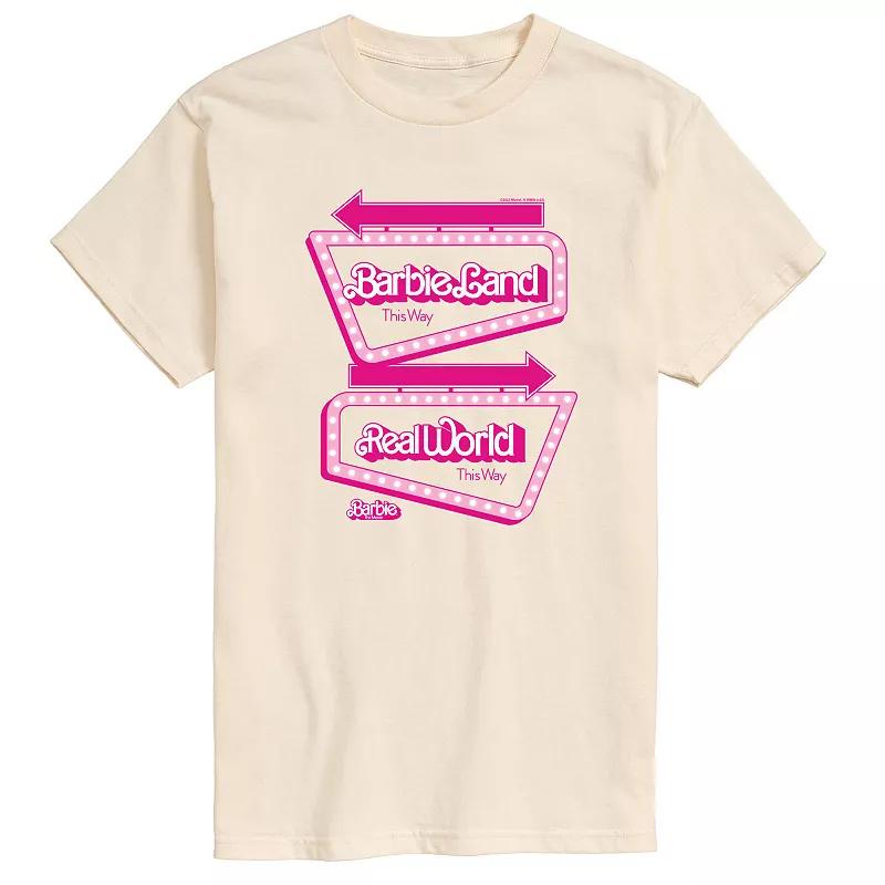 Big & Tall Barbie™ The Movie Barbieland Graphic Tee, Men's,  Product Image