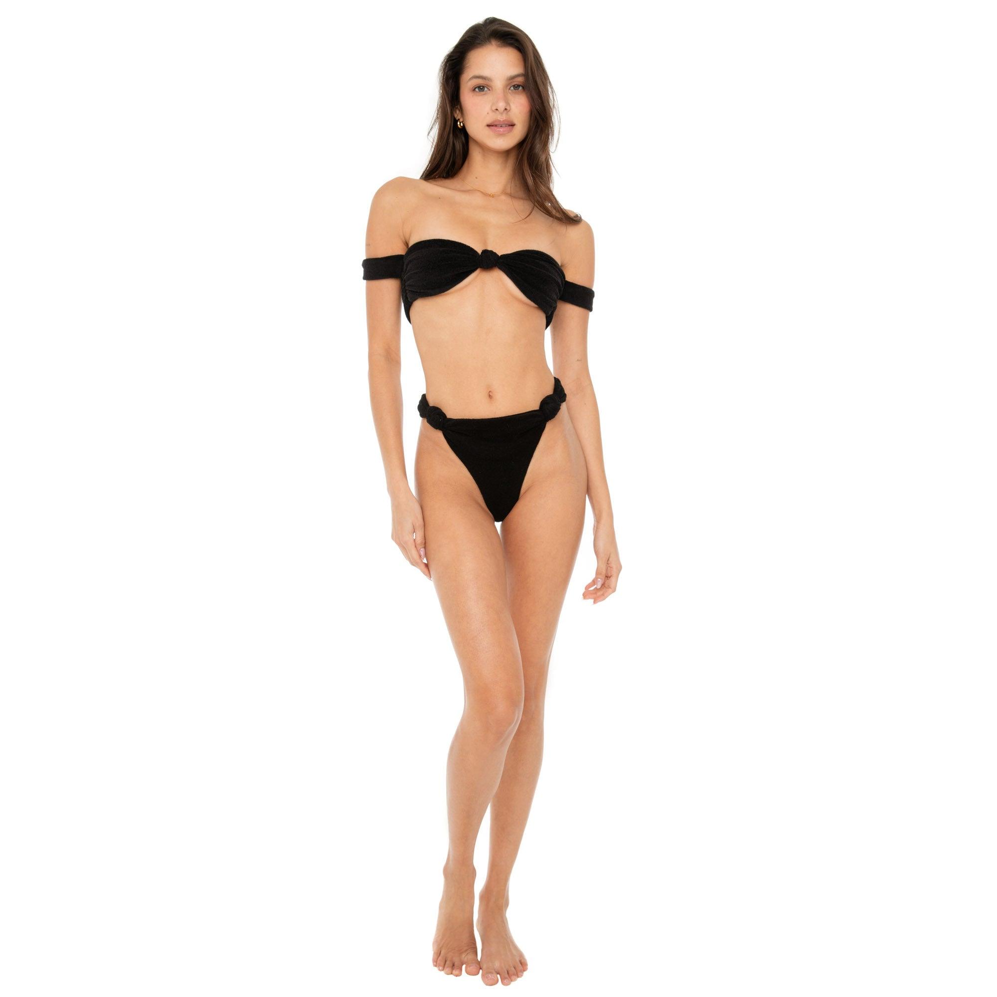 Zora Terry Bikini Top Product Image