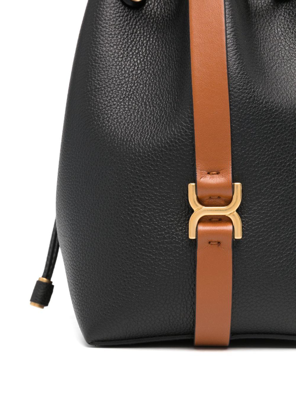 leather bucket bag Product Image
