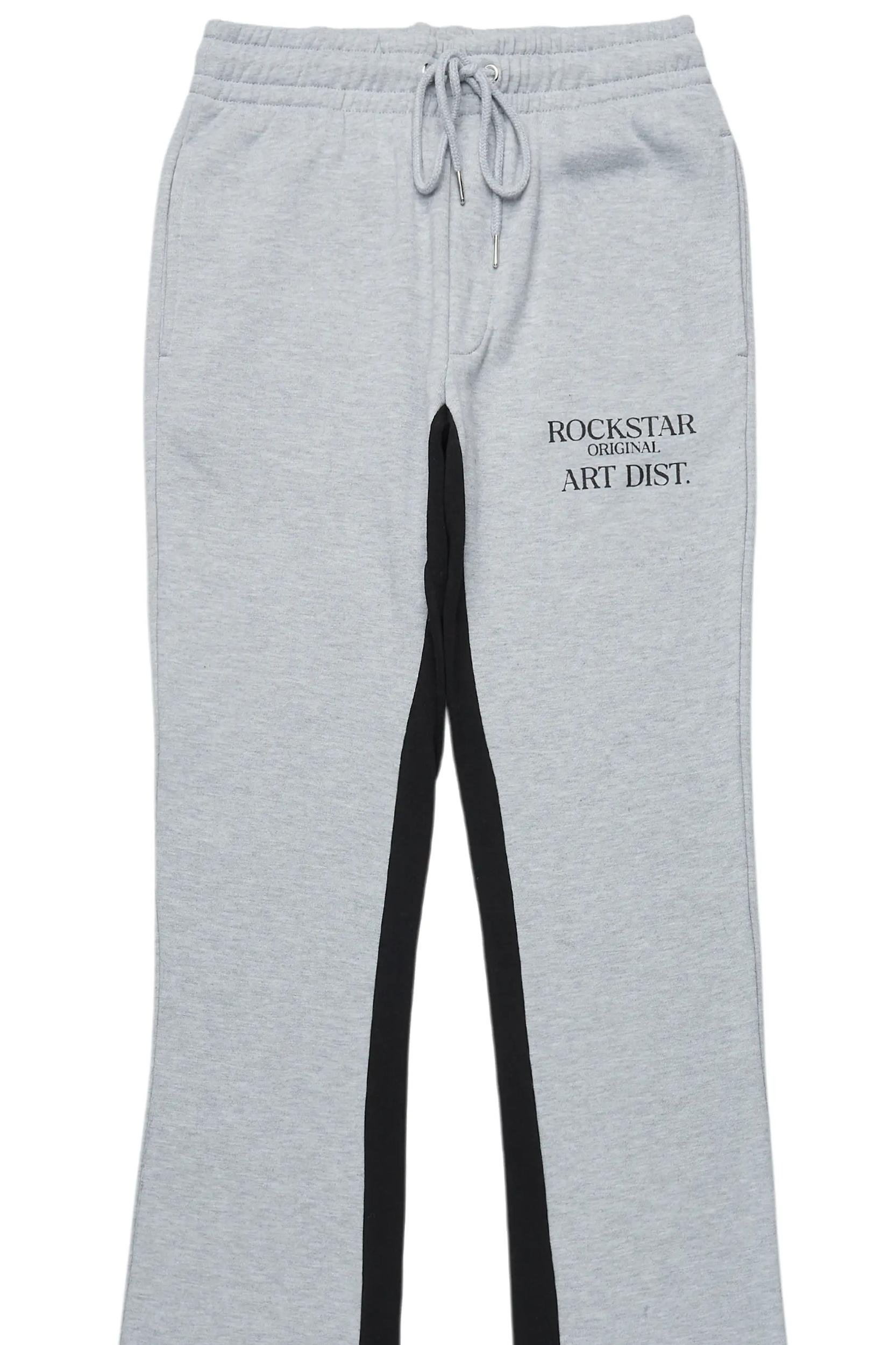 Briggs Heather Grey Baggy Pant Male Product Image