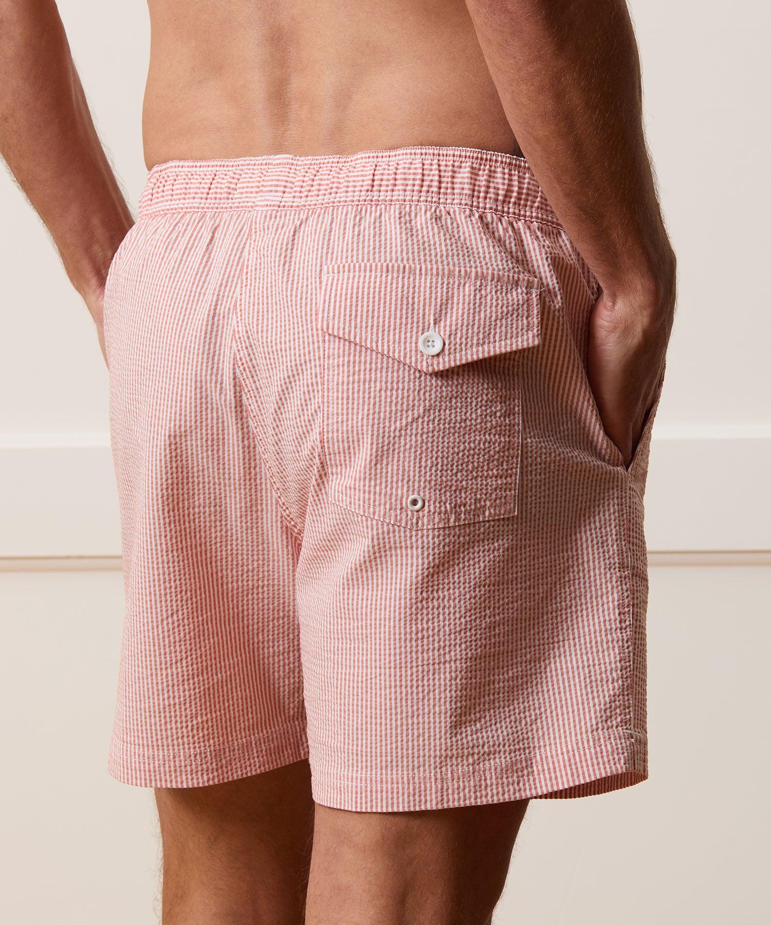 5" Seersucker Montauk Swim Trunk Product Image