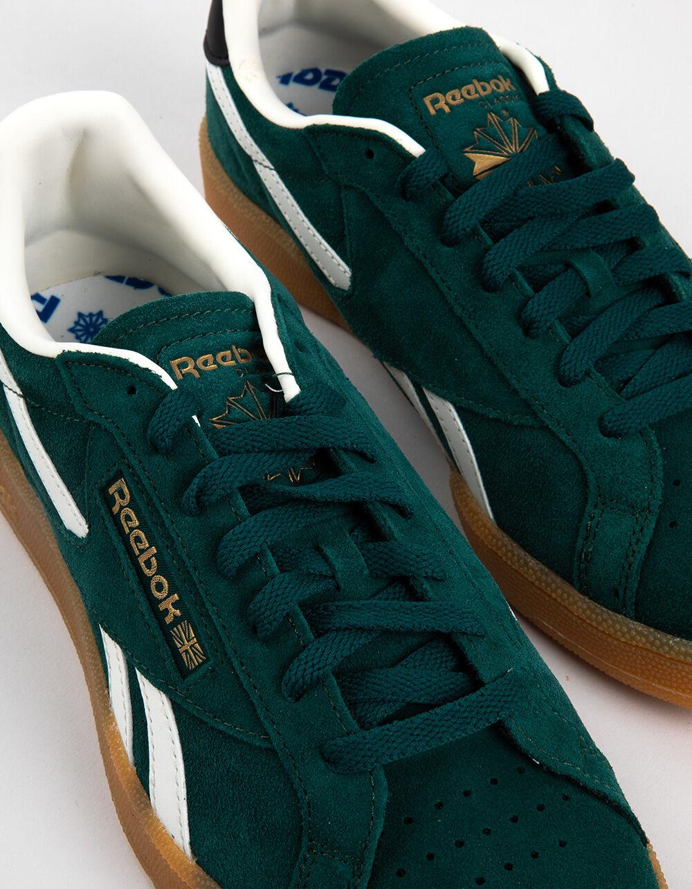 REEBOK Club C Grounds UK Shoes - GREEN/WHITE Product Image