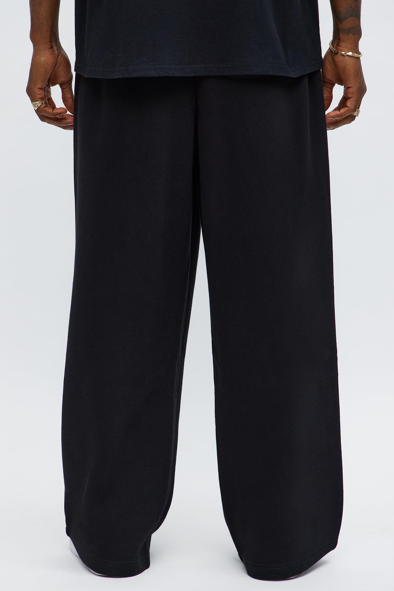 Tyson Baggy Pants - Black Male Product Image