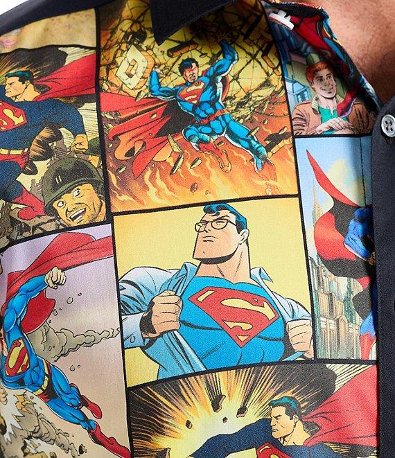Robert Graham Superman X Robert Graham My Hero Short Sleeve Woven Shirt Product Image