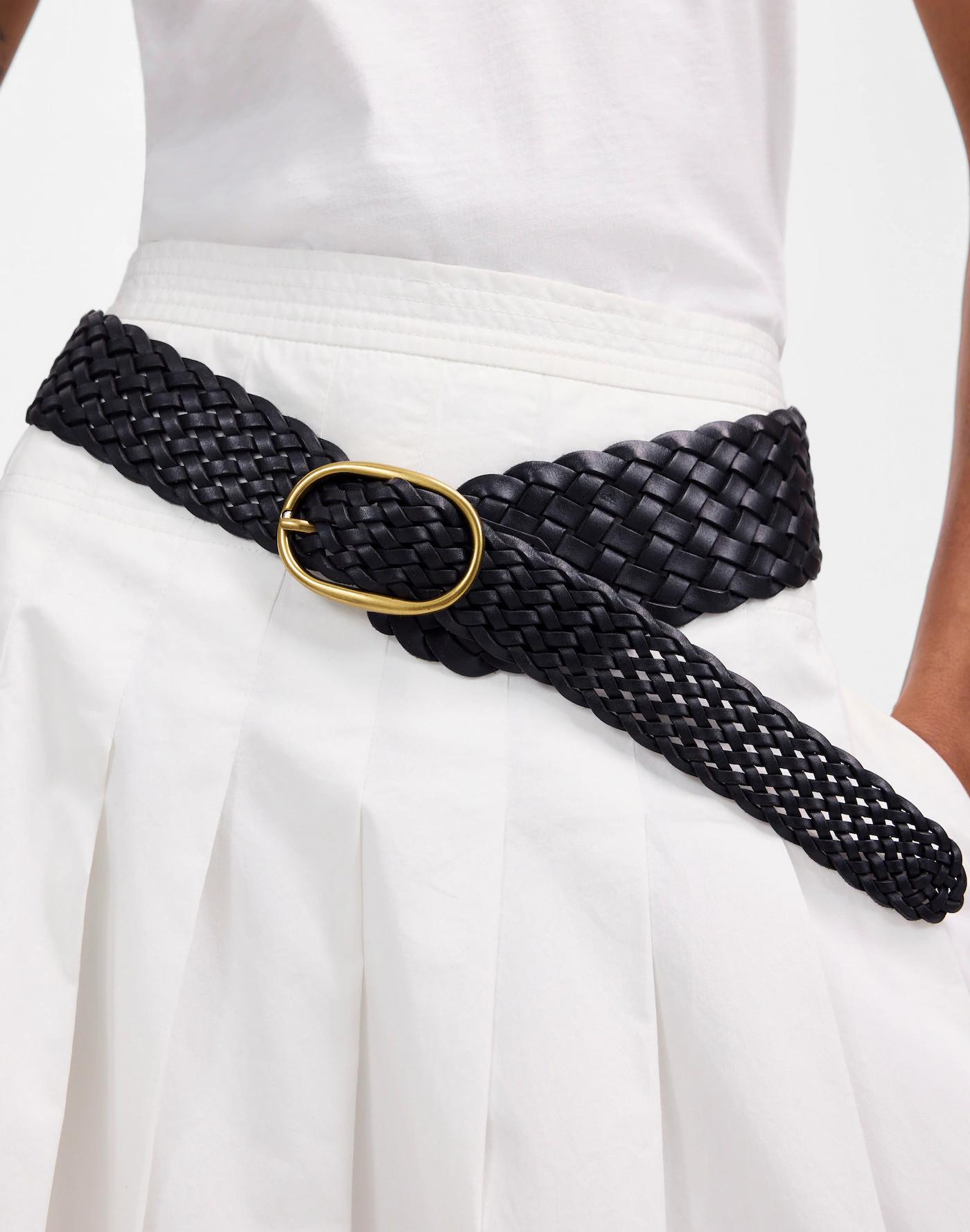 Woven Leather Hip Belt Product Image