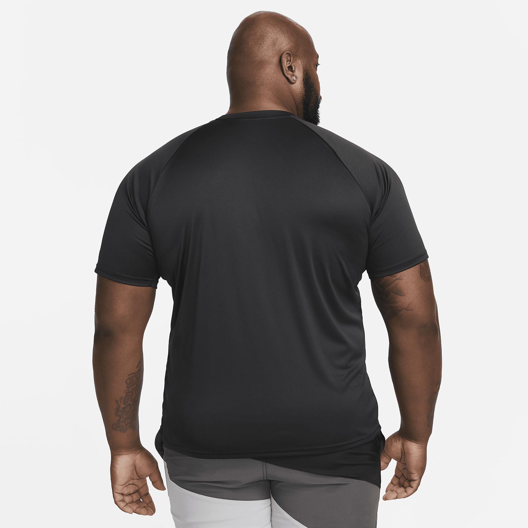 Nike Mens Essential Dri-FIT Short-Sleeve Swim Hydroguard (Extended Size) | NESSA700-001 Product Image