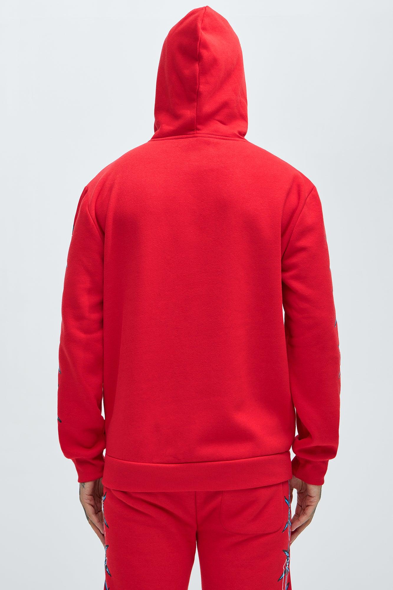 Love The Hate Hoodie - Red Product Image