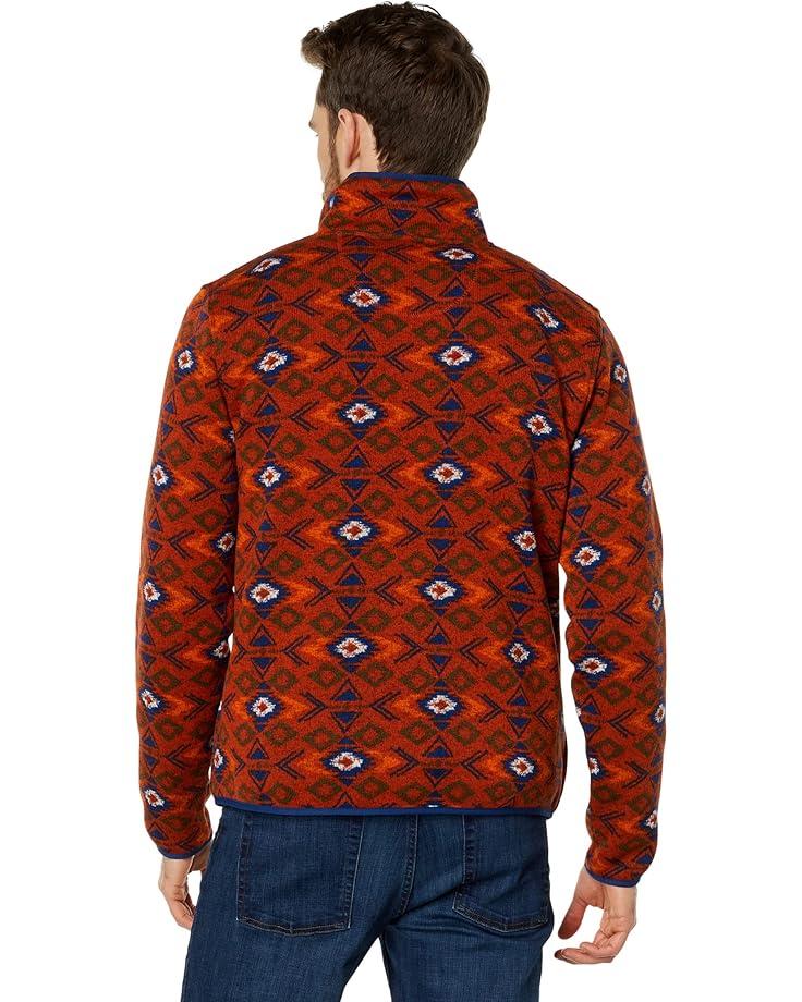 Men's L.L.Bean Sweater Fleece Pullover Printed Product Image