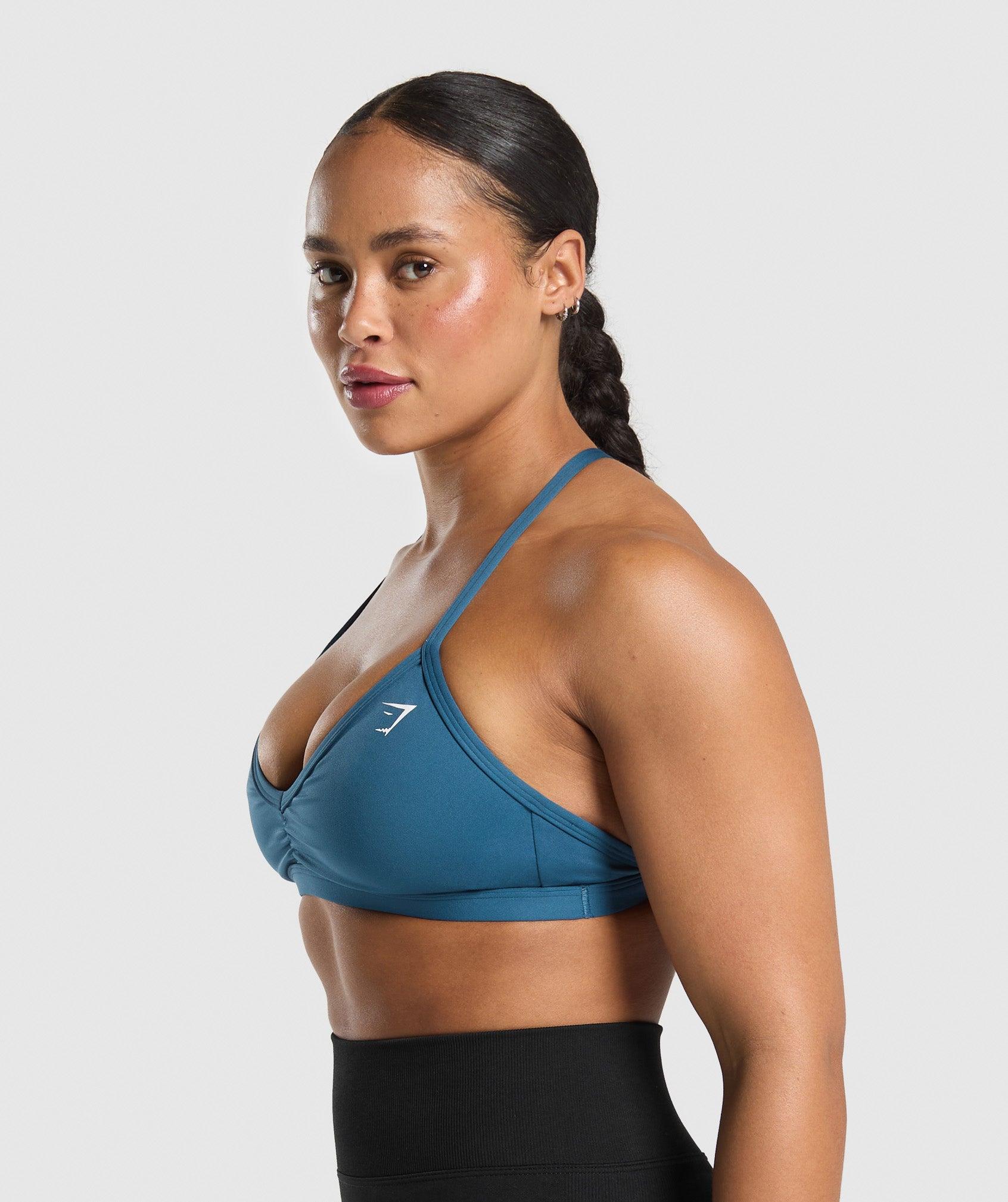 Gymshark Minimal Sports Bra - Success Blue Female Product Image