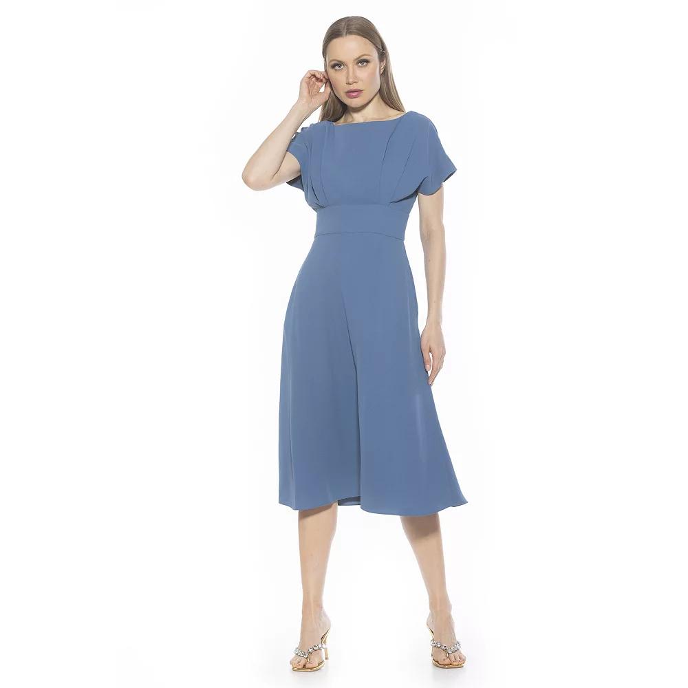 Women's ALEXIA ADMOR Dolman Midi Fit & Flare Dress,  Product Image